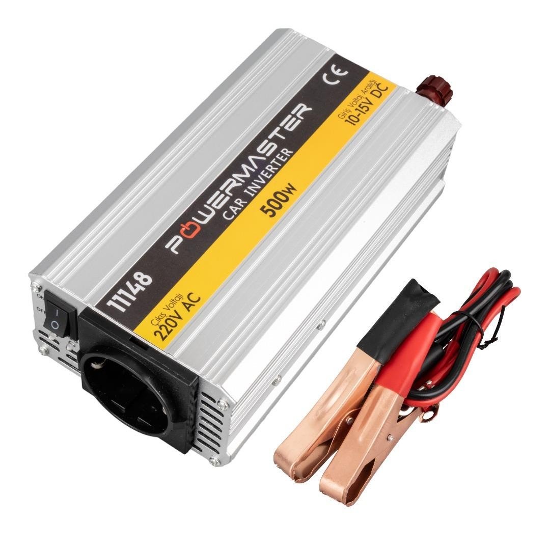 Powermaster PM-11148 12 Volt 500 Watt Modified Sinus İnverter