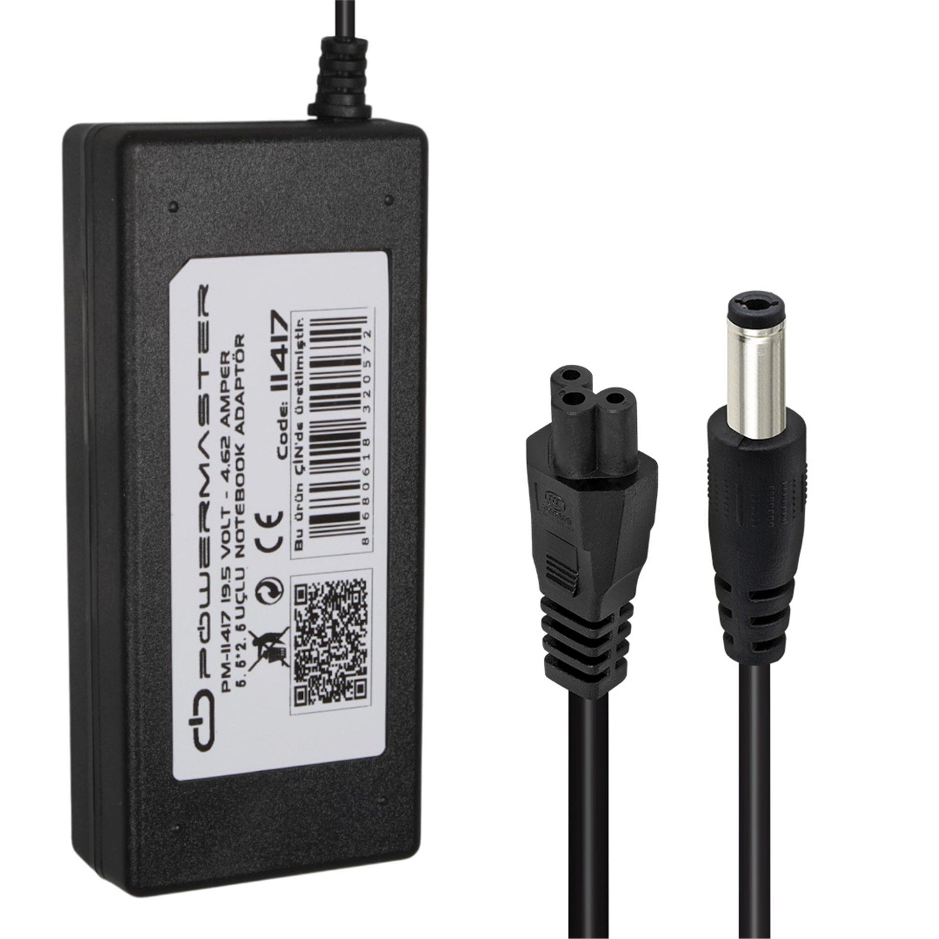 Reyonex POWERMASTER PM-11417 19.5 VOLT - 4.62 AMPER 4.5*3.0 MM UÇLU ADAPTÖR (HP ULTRABOOK NOTEBOOK) - Laptop Adaptörleri