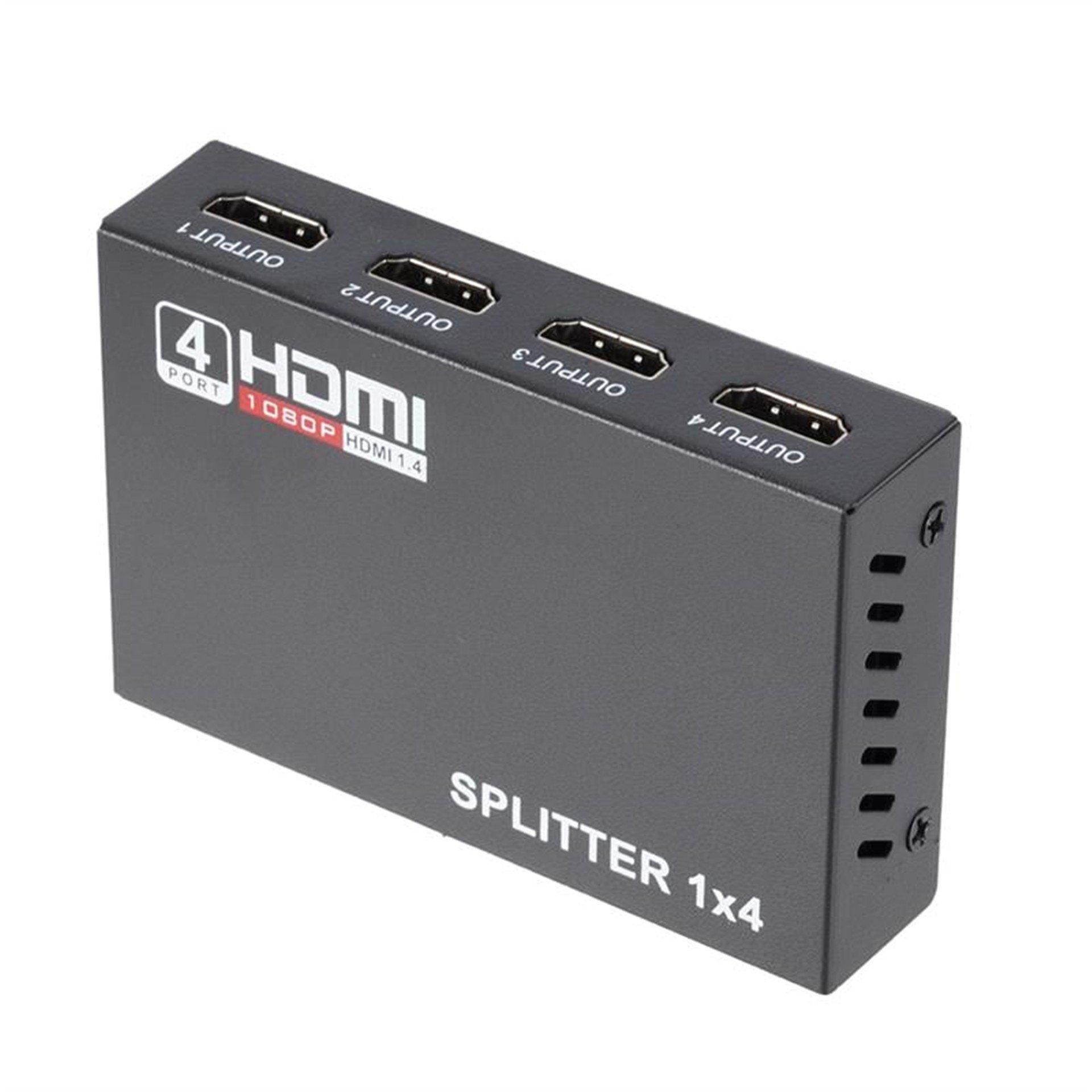 Powermaster PowerMaster PM-12081 4 Port HDMI Splitter Dağıtıcı 1.4V 1080P 4KX2K - Hdmi Dağıtıcı