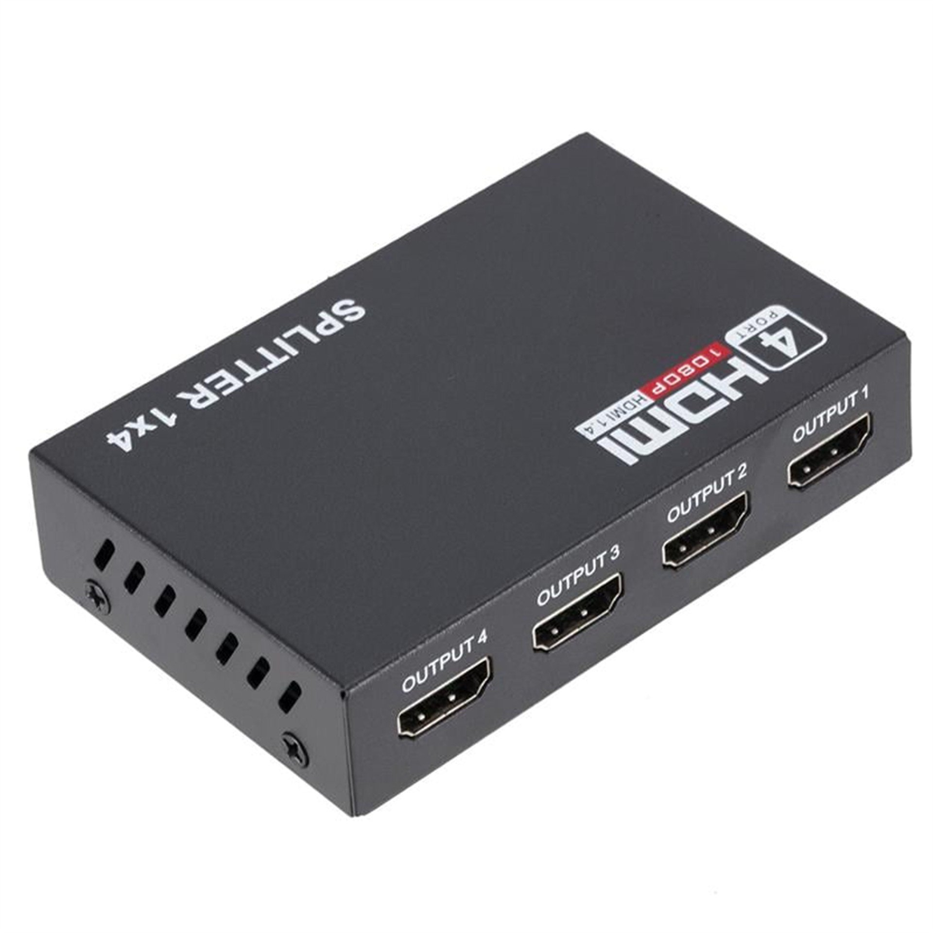 Powermaster PowerMaster PM-12081 4 Port HDMI Splitter Dağıtıcı 1.4V 1080P 4KX2K - Hdmi Dağıtıcı
