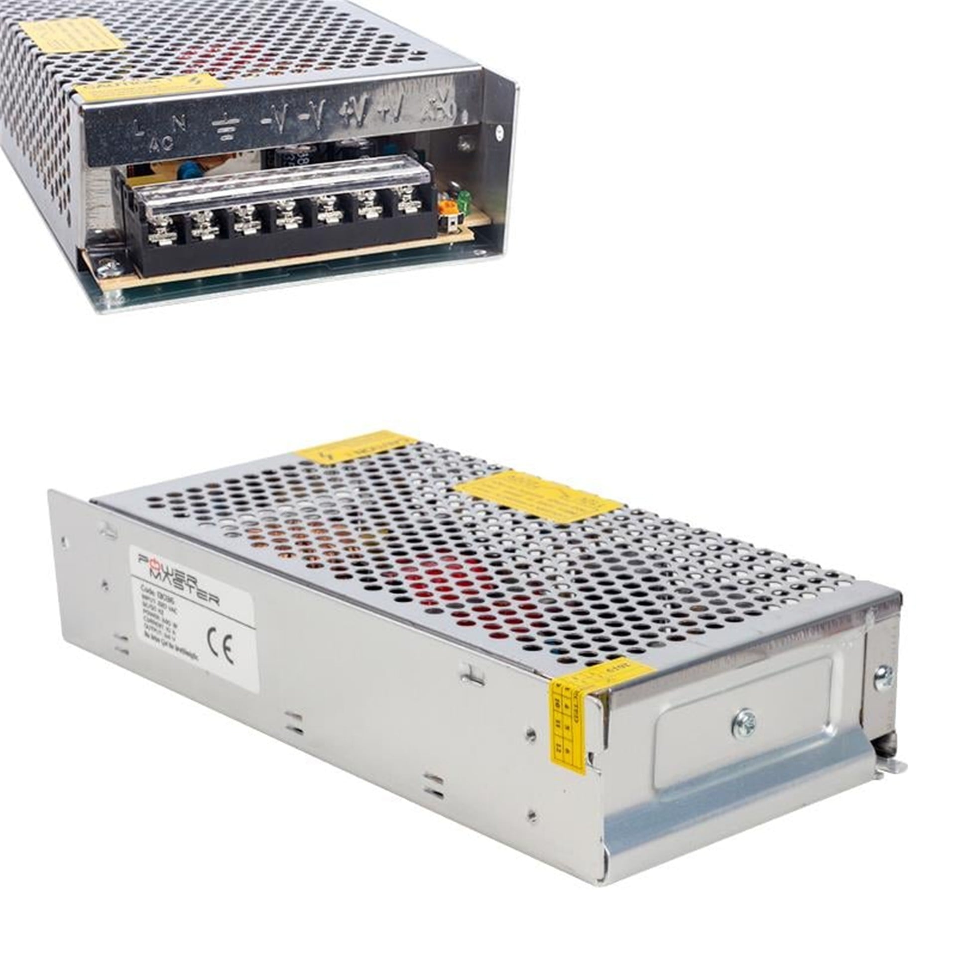 Powermaster Powermaster PM-13036 24 Volt - 10 Amper Metal Kasa Adaptör - Metal Kasa Adaptörler