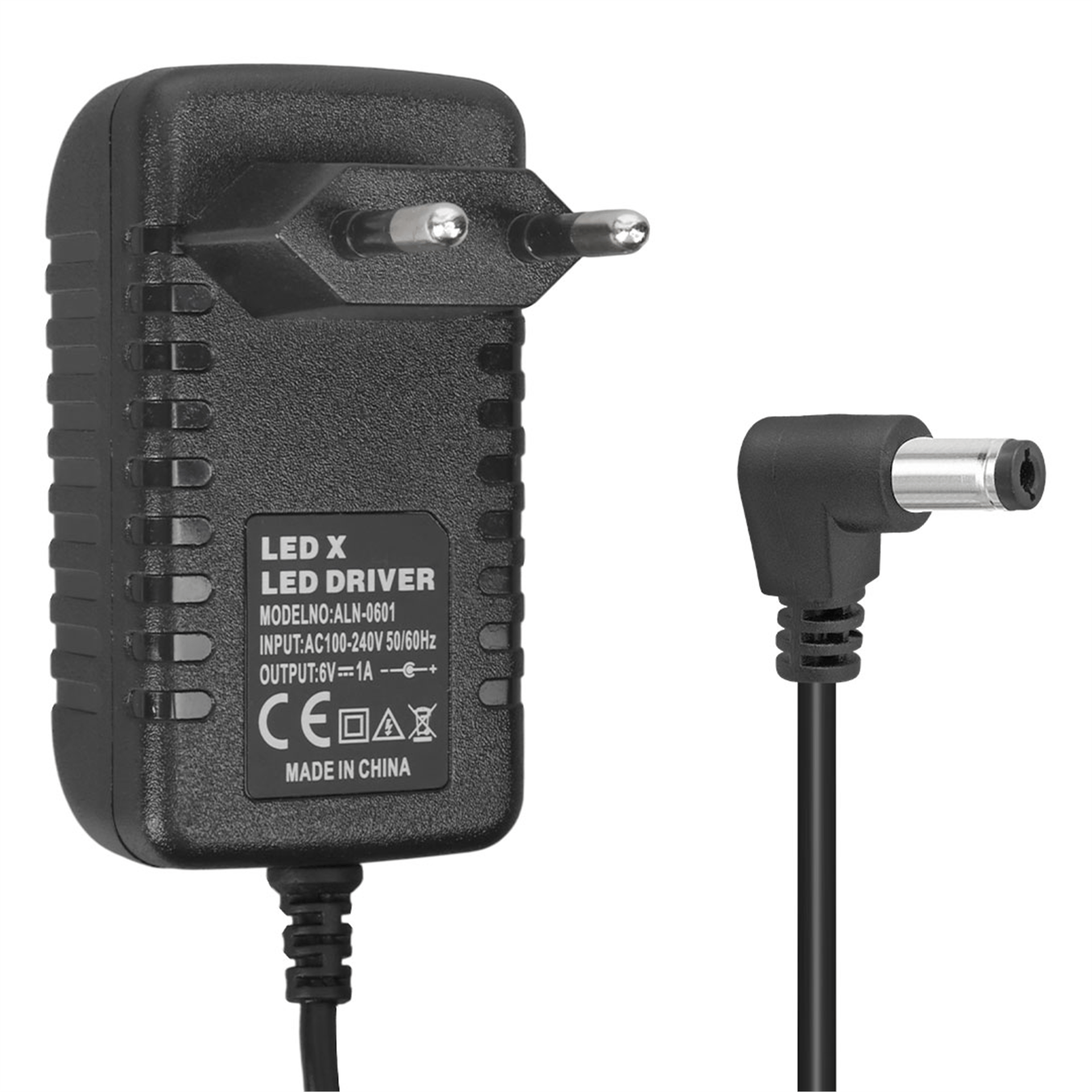 Powermaster Powermaster PM-13782 6 Volt - 1 Amper 5.5*2.5 Mm Uçlu Priz Tipi Adaptör - Adaptörler