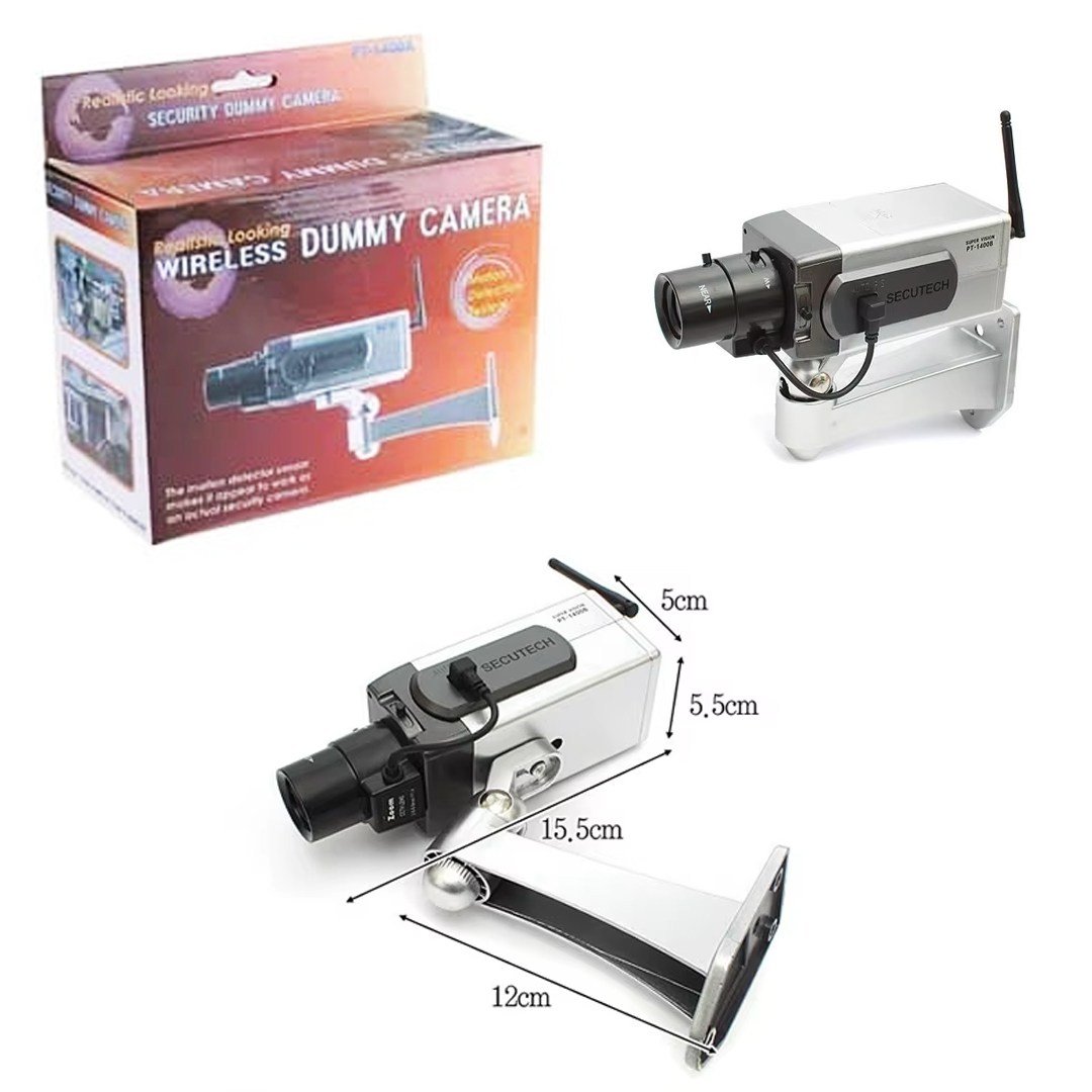 POWERMASTER PM-1400A SENSÖRLÜ HAREKETLİ PİLLİ MAKET KAMERA