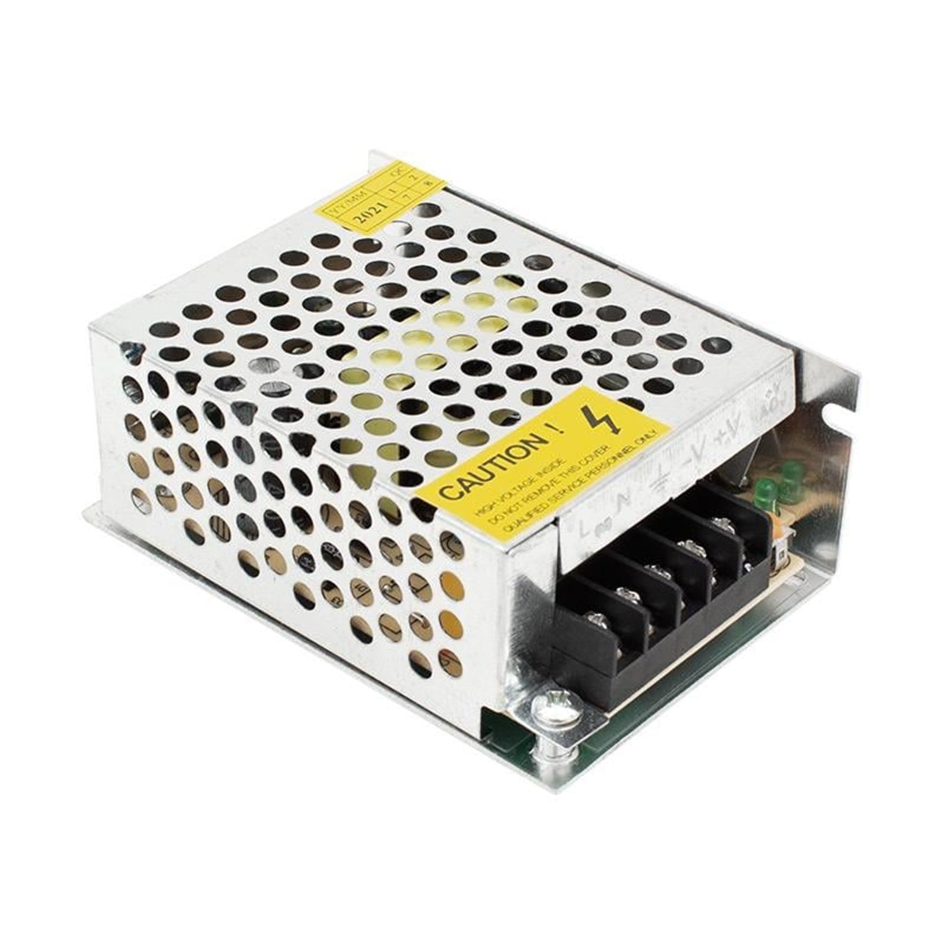 Powermaster Powermaster PM-14063 12 Volt - 2 Amper - 24 Watt Metal Kasa Adaptör - Metal Kasa Adaptörler