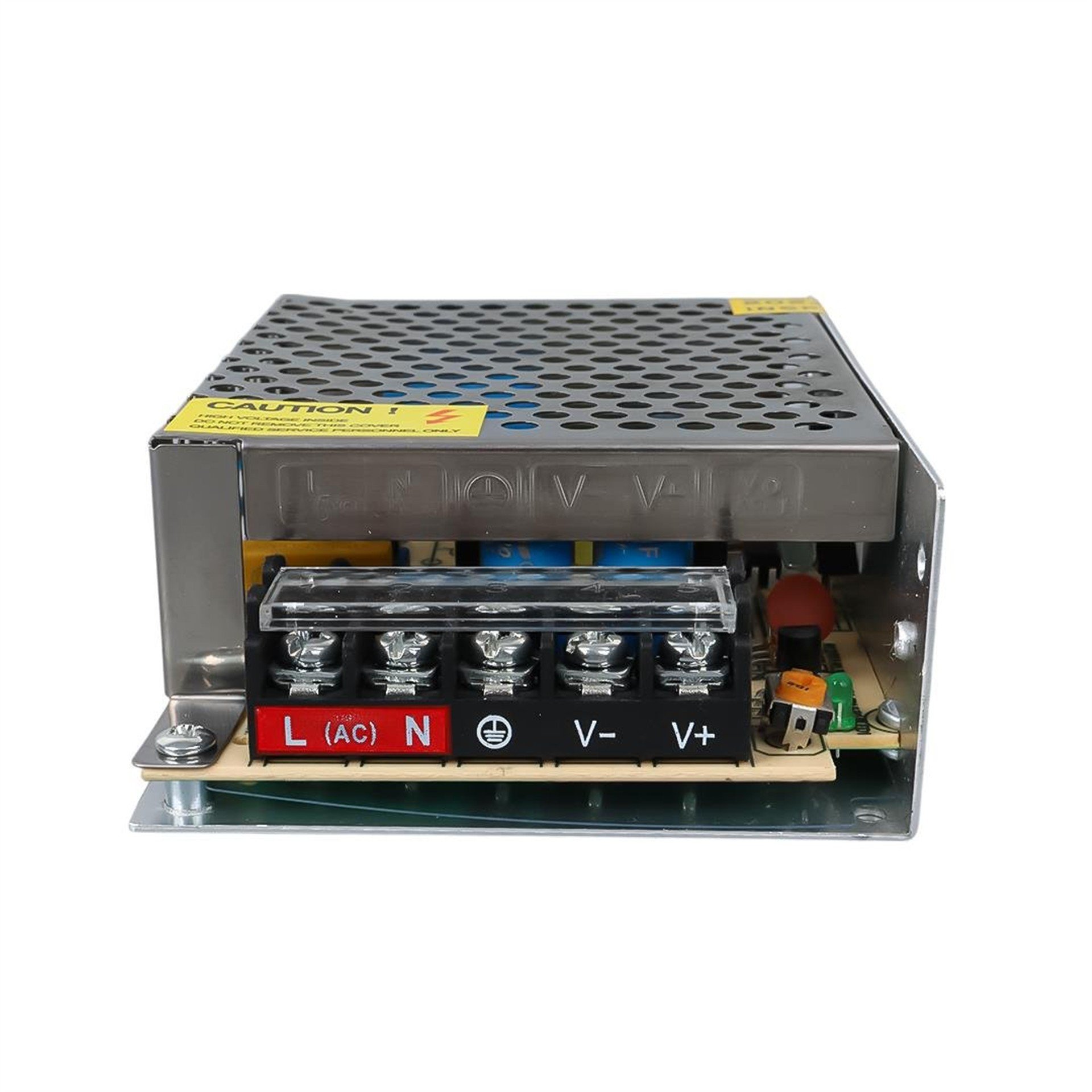 Powermaster Powermaster PM-14066 12 Volt - 5 Amper Metal Kasa Adaptör - Metal Kasa Adaptörler