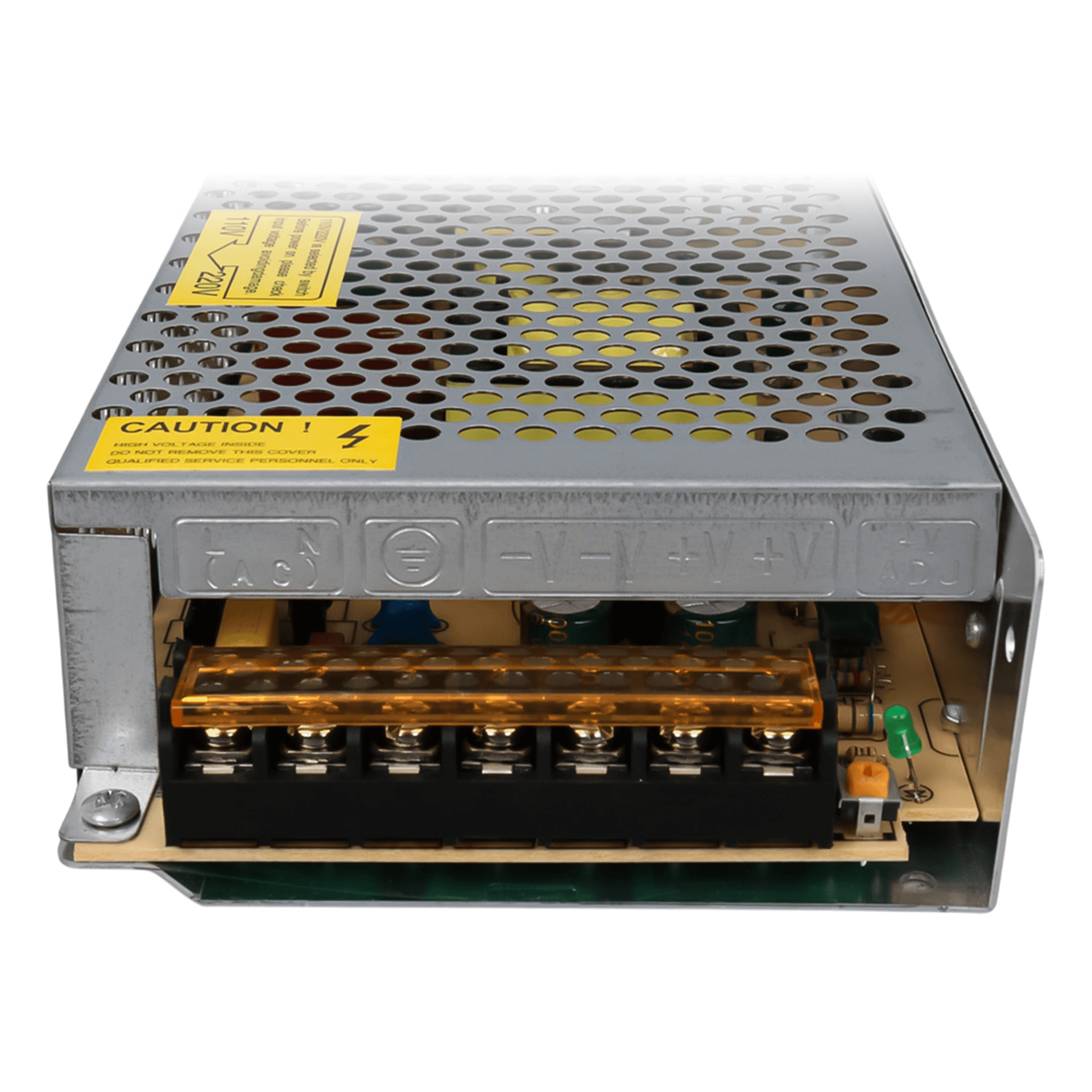 Powermaster Powermaster PM-14069 12 Volt - 16.7 Amper - 200 Watt Metal Kasa Adaptör - Adaptörler