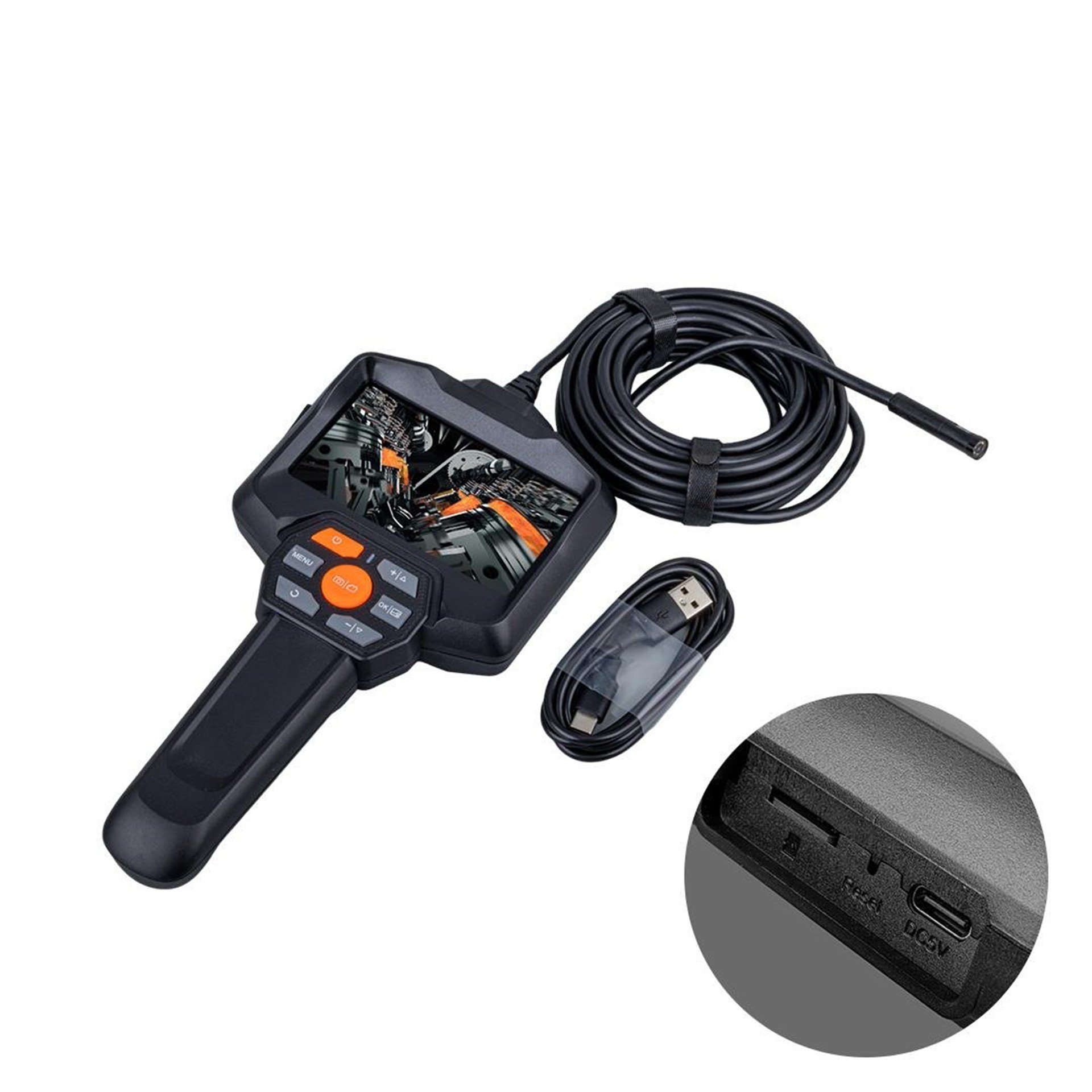 Powermaster PowerMaster PM-14282 4.3'' LCD Ekranlı Dijital Endoskop Yılan Kamera - Yılan Kamera