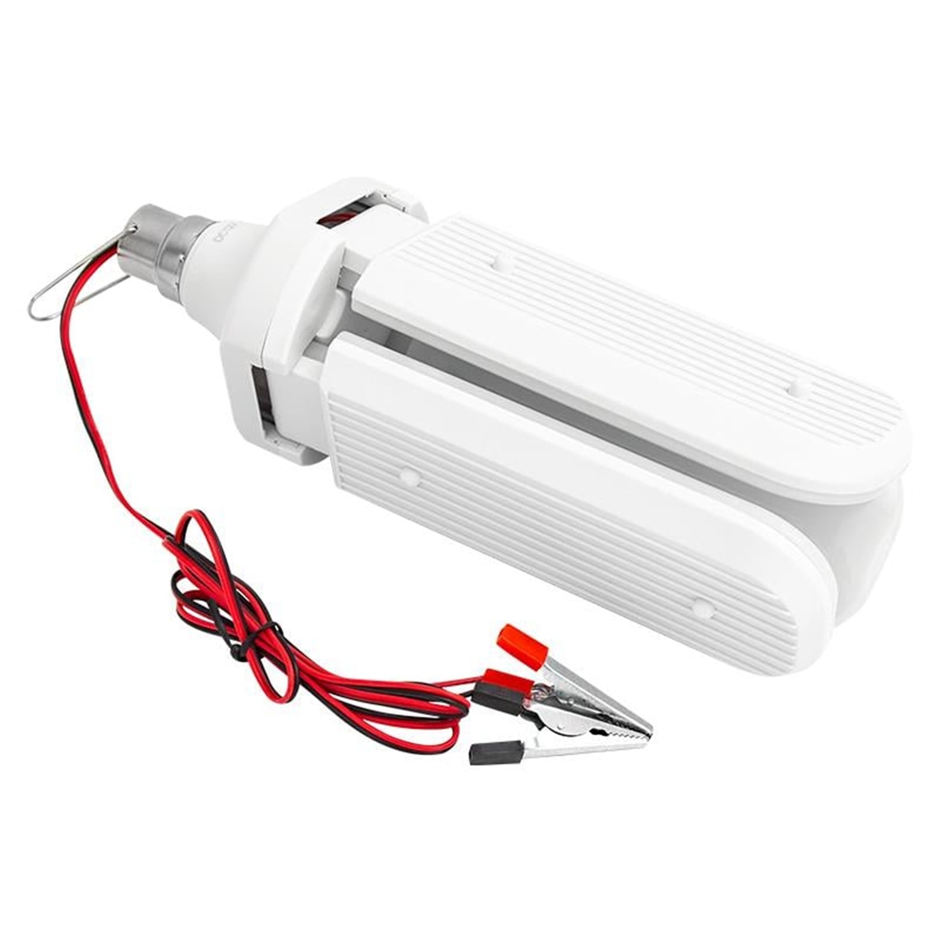 Powermaster Powermaster PM-14613 12 Volt 60 Watt Akü Maşalı Pervane Aydınlatma - Led Ampul Aydınlatma