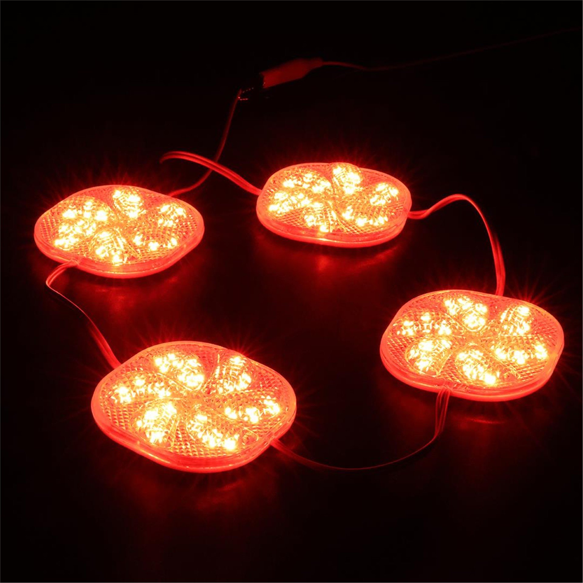 Powermaster PowerMaster PM-14697 12 Volt 3 Watt Kırmızı Yanıp Sönen Çakar 6565-2835 Modül Led 65x65x12mm - Modül Led