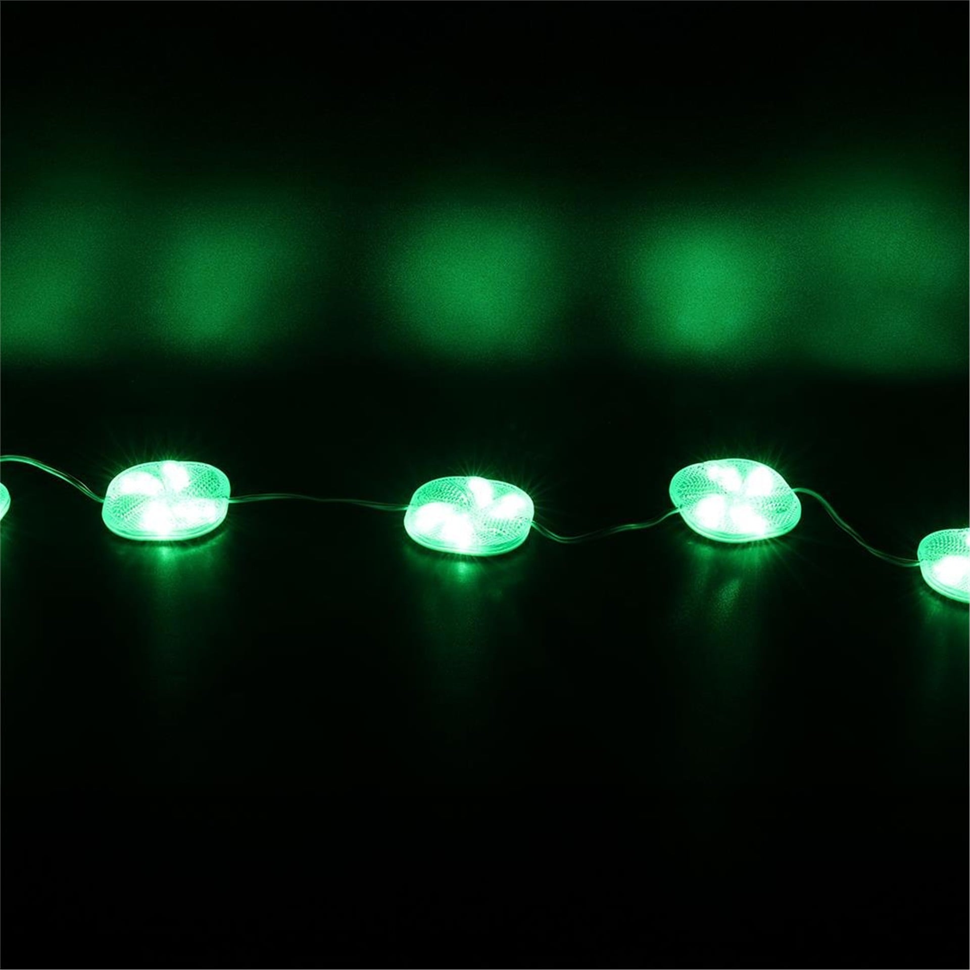 Powermaster PowerMaster PM-14699 12 Volt 3 Watt Yeşil Yanıp Sönen Çakar 6565-2835 Modül Led 65x65x12mm - Modül Led
