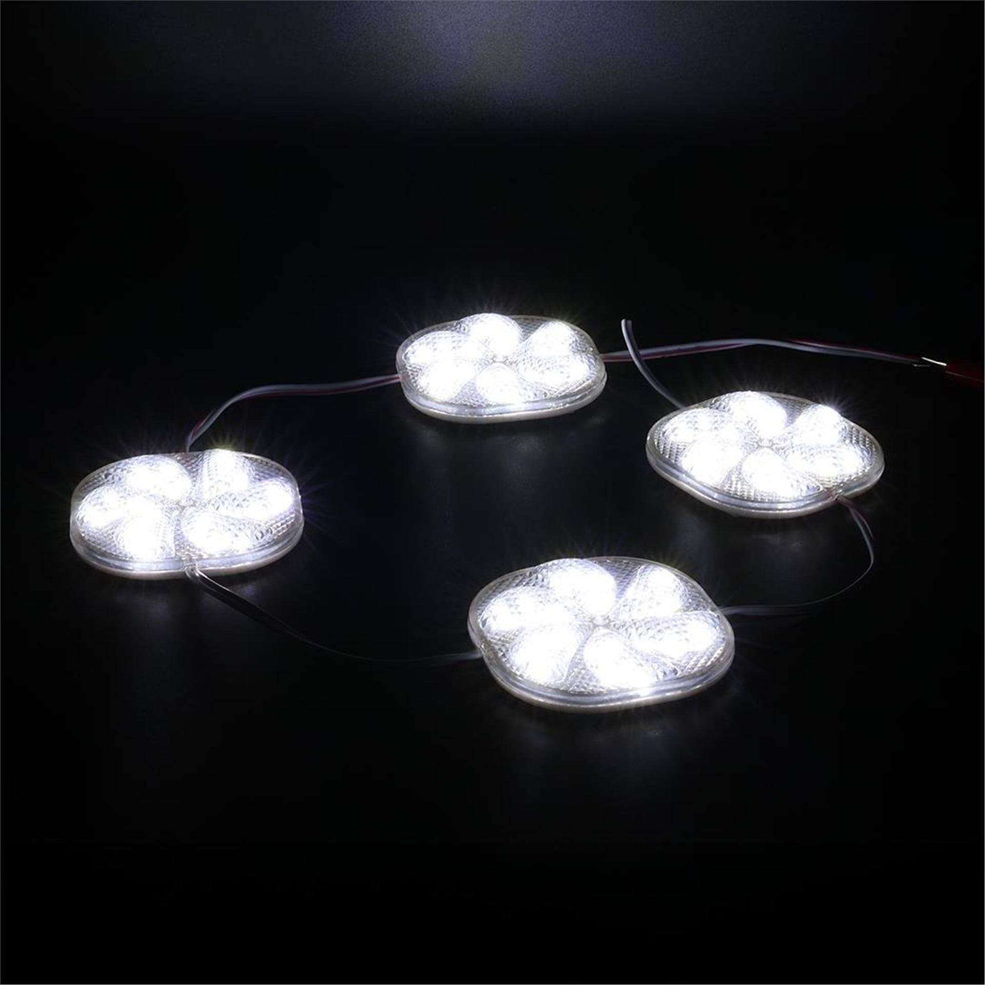 Powermaster PowerMaster PM-14704 12 Volt 3 Watt Soğuk Beyaz Sabit 6565-2835 Modül Led 65x65x12mm - Modül Led