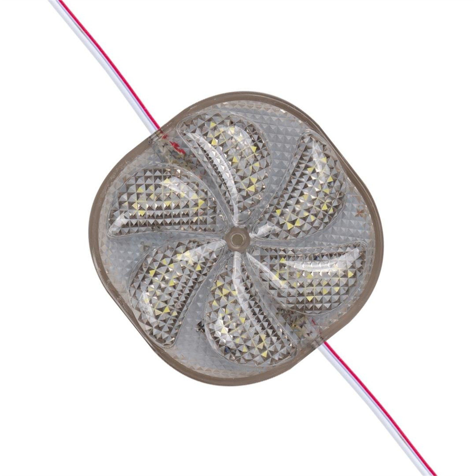 Powermaster PowerMaster PM-14704 12 Volt 3 Watt Soğuk Beyaz Sabit 6565-2835 Modül Led 65x65x12mm - Modül Led