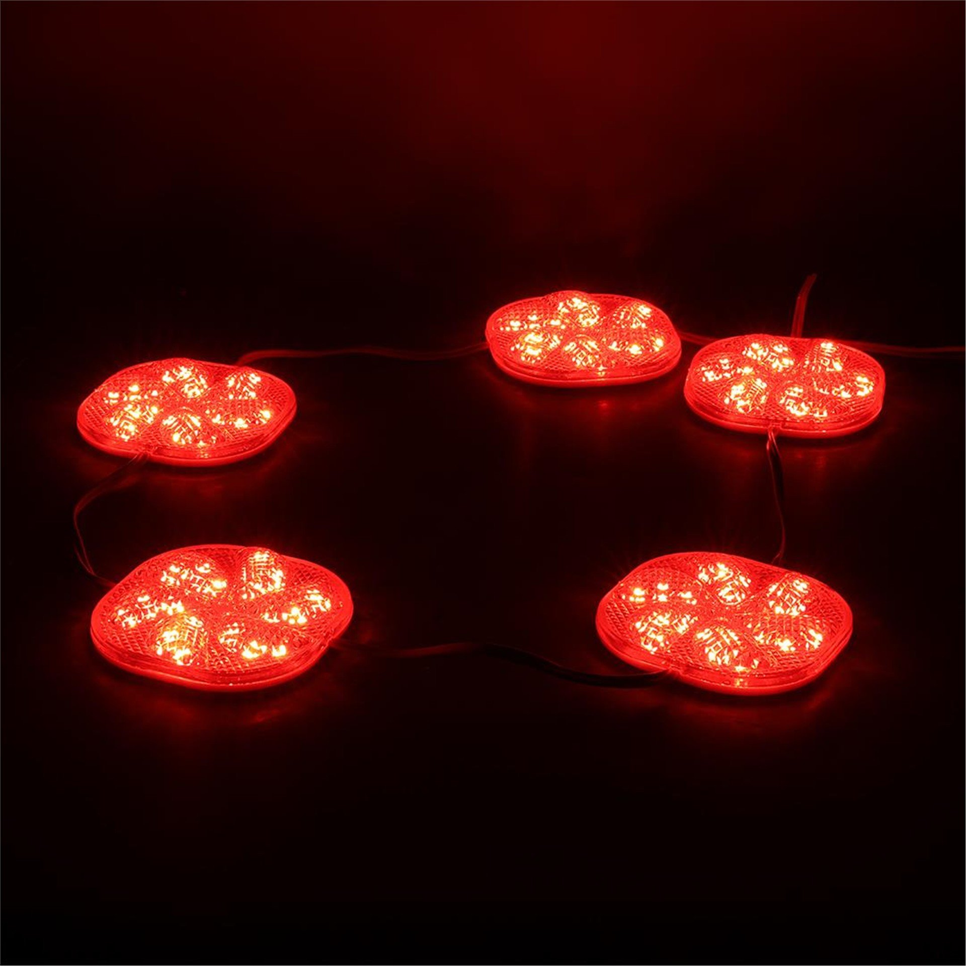 Powermaster PowerMaster PM-14705 12 Volt 3 Watt Kırmızı Sabit 6565-2835 Modül Led 65x65x12mm - Modül Led