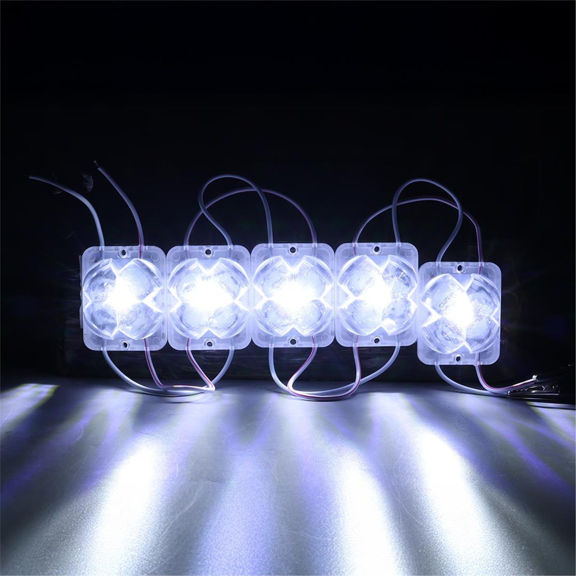 Powermaster Powermaster PM-14711 12 Volt 2 Watt Soğuk Beyaz Yanıp Sönen Çakar 4333-3030 Modül Led 43x33x28mm - Modül Led
