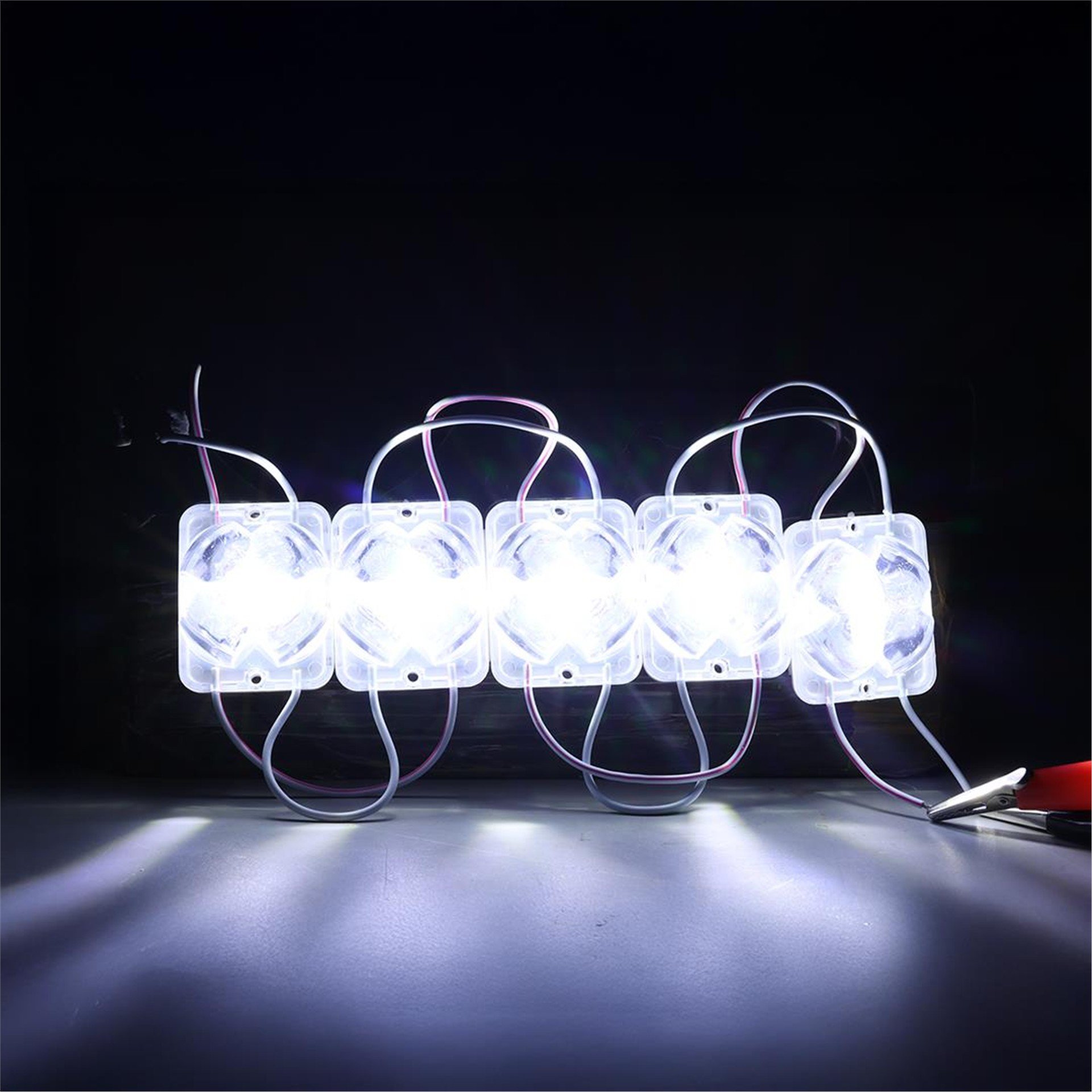 Powermaster Powermaster PM-14719 12 Volt 2 Watt Soğuk Beyaz Sabit 4333-3030 Modül Led 43x33x28mm - Modül Led