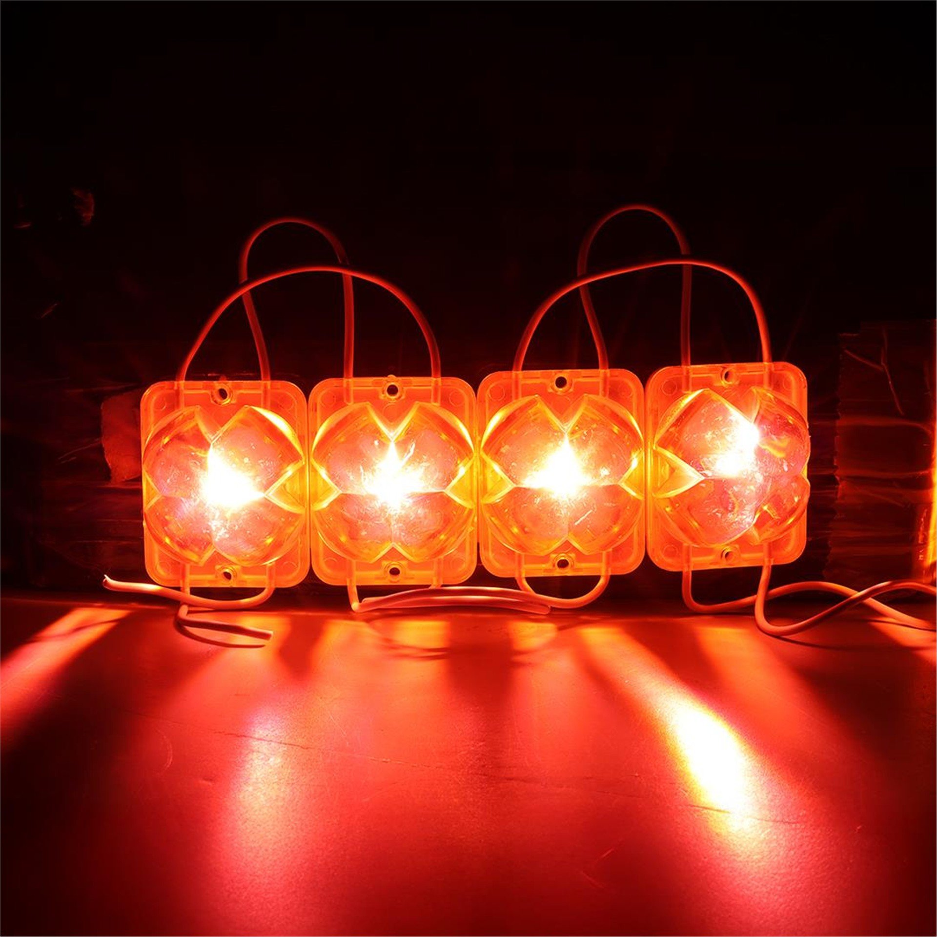 Powermaster Powermaster PM-14720 12 Volt 2 Watt Kırmızı Sabit 4333-3030 Modül Led 43x33x28mm - Modül Led