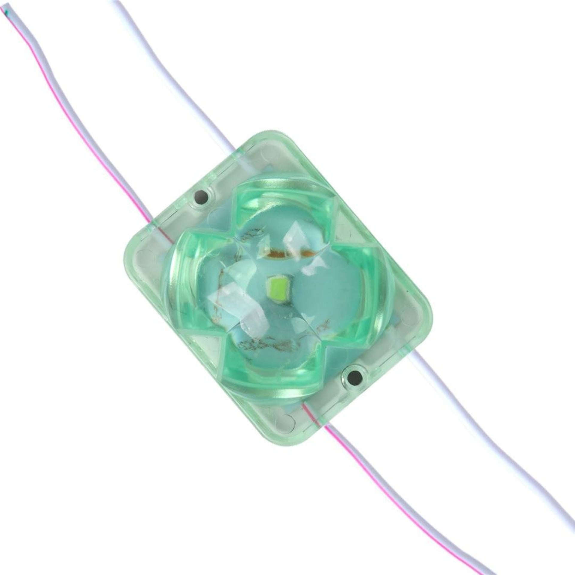 Powermaster Powermaster PM-14722 12 Volt 2 Watt Yeşil Sabit 4333-3030 Modül Led 43x33x28mm - Modül Led