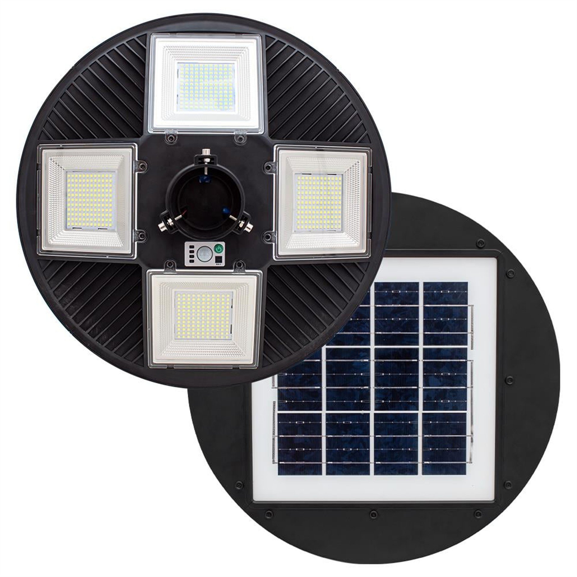 Powermaster Powermaster PM-14893 200 Watt Solar Panelli Gece Sensörlü Kumandalı Cadde Sokak Lambası - Ledli Lambalar