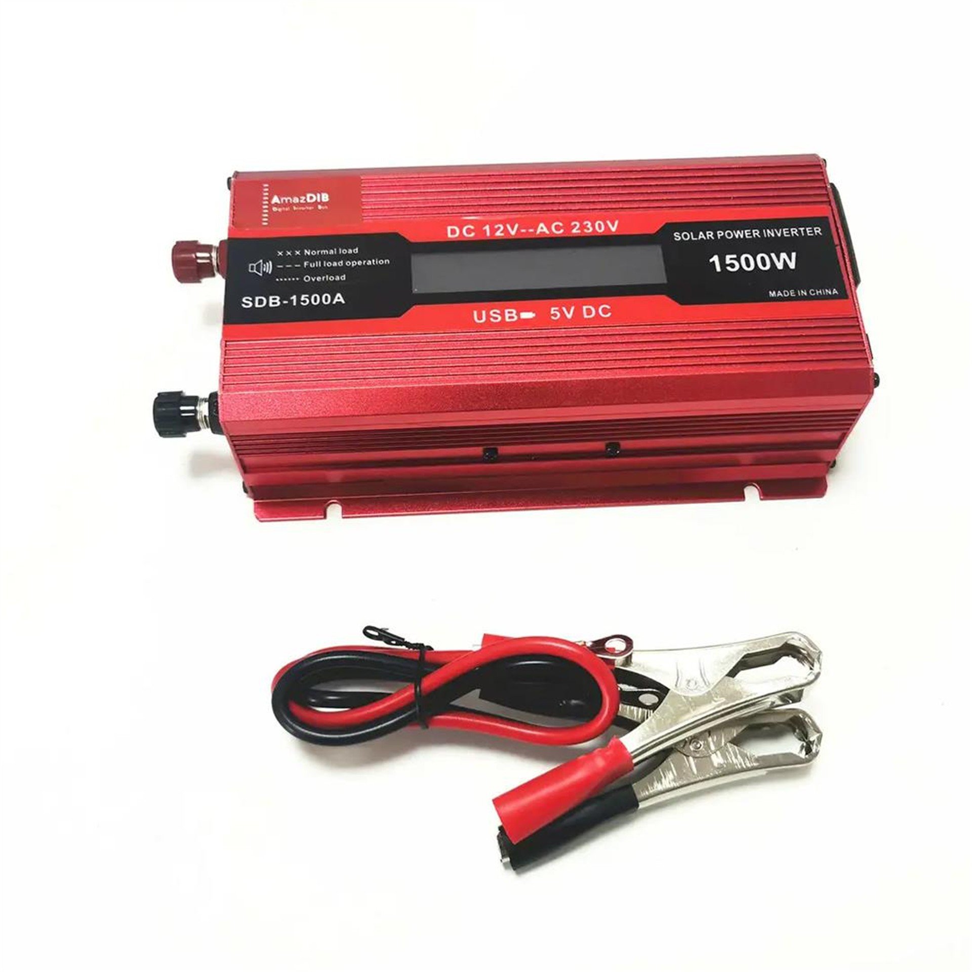 Powermaster Powermaster PM-1500A 12 Volt 1500 Watt Lcd Ekranlı Power İnvertör - Adaptörler