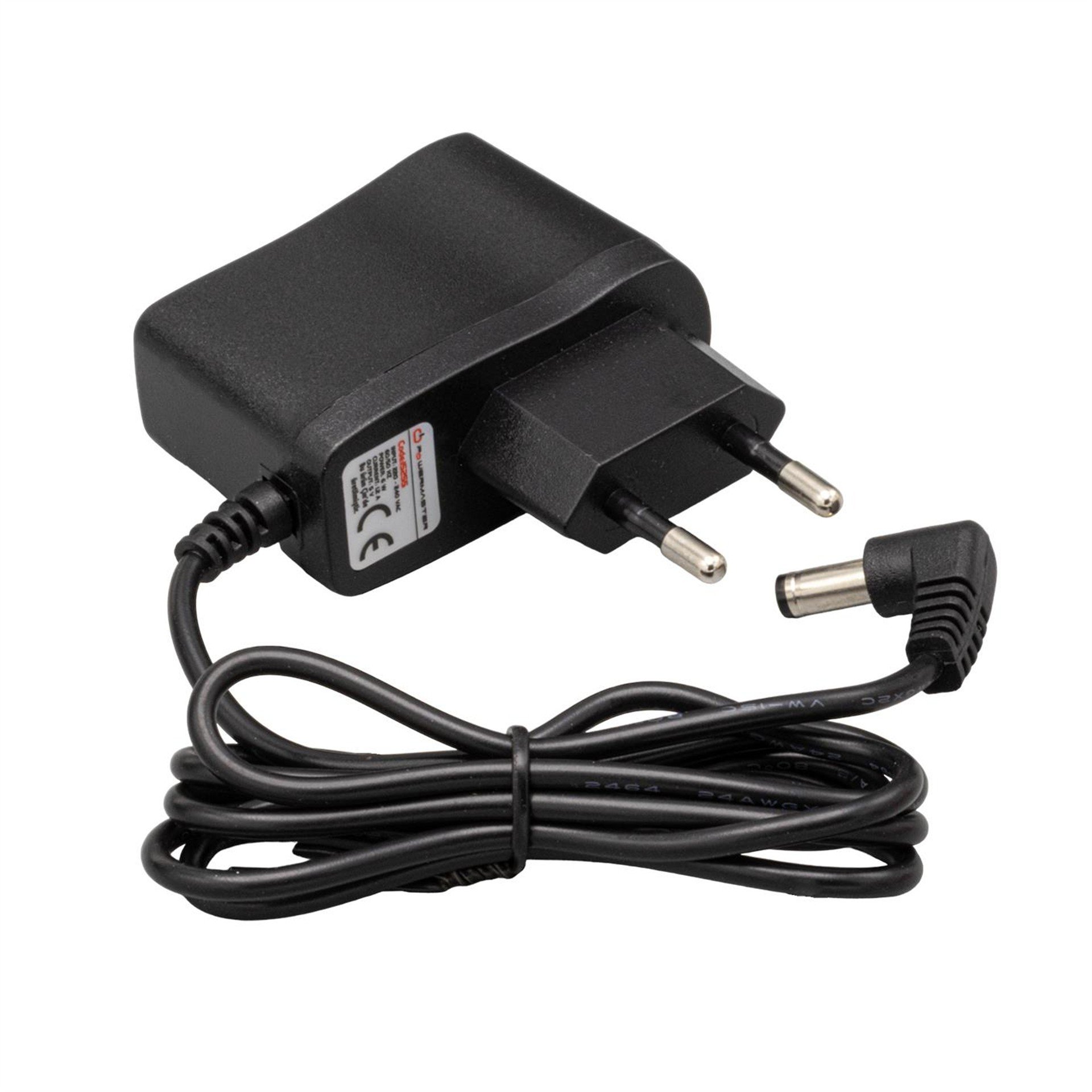 Powermaster Powermaster PM-15255 5 Volt - 1.2 Amper 5.5*2.5 Mm  Uçlu Priz Tipi Adaptör - Adaptörler