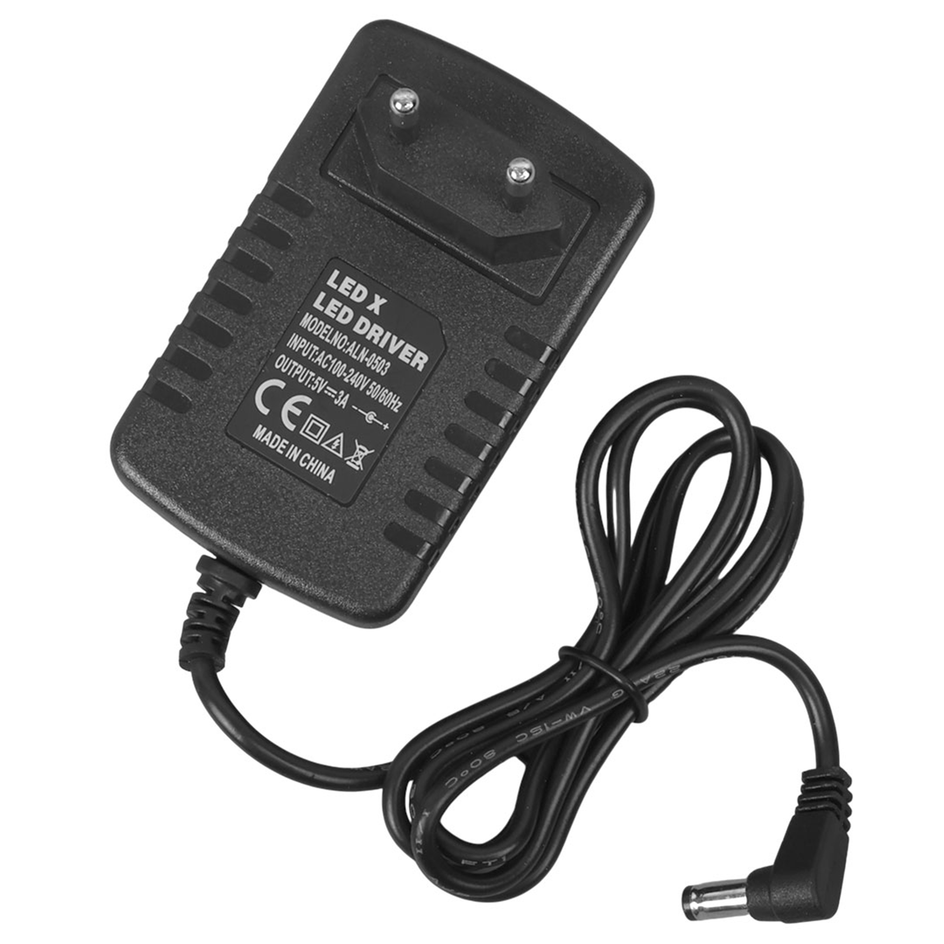 Powermaster Powermaster PM-16737 5 Volt - 3 Amper 5.5*2.5 Mm Uçlu Plastik Kasa Adaptör - Adaptörler