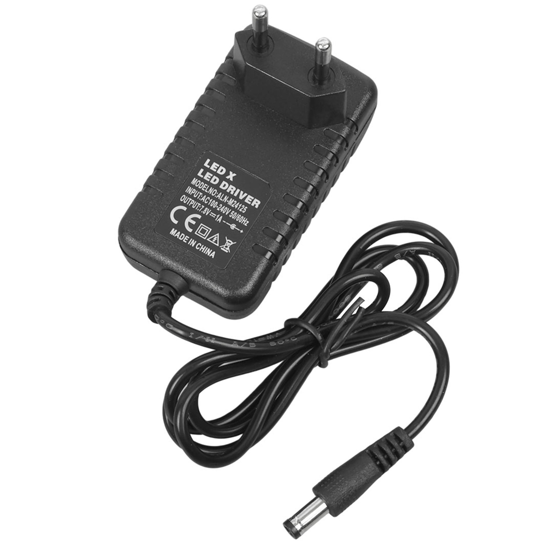 Powermaster Powermaster Pm-16740 7.8 Volt - 1.2 Amper 5.5*2.5 Mm Uçlu Plastik Kasa Adaptör - Adaptörler