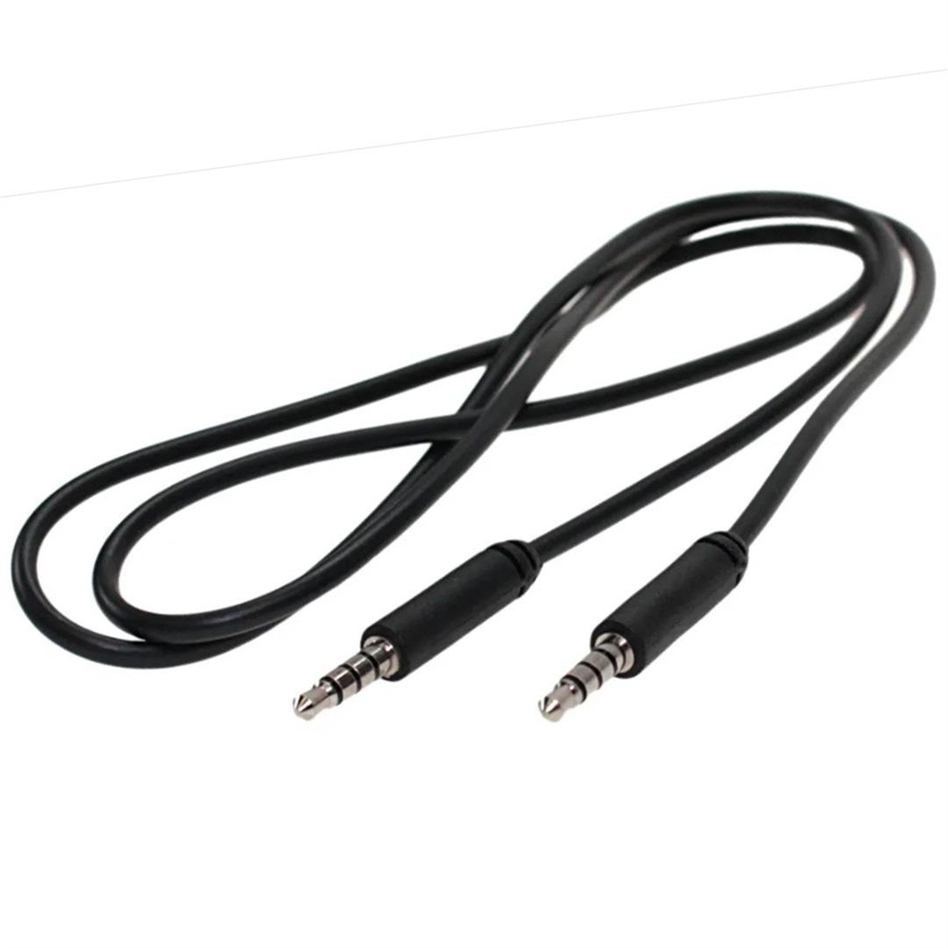 Powermaster PowerMaster PM-17601 98 Cm 3.5 Mm 4 Boğumlu AUX Stereo Kablo - AUX Kablolar