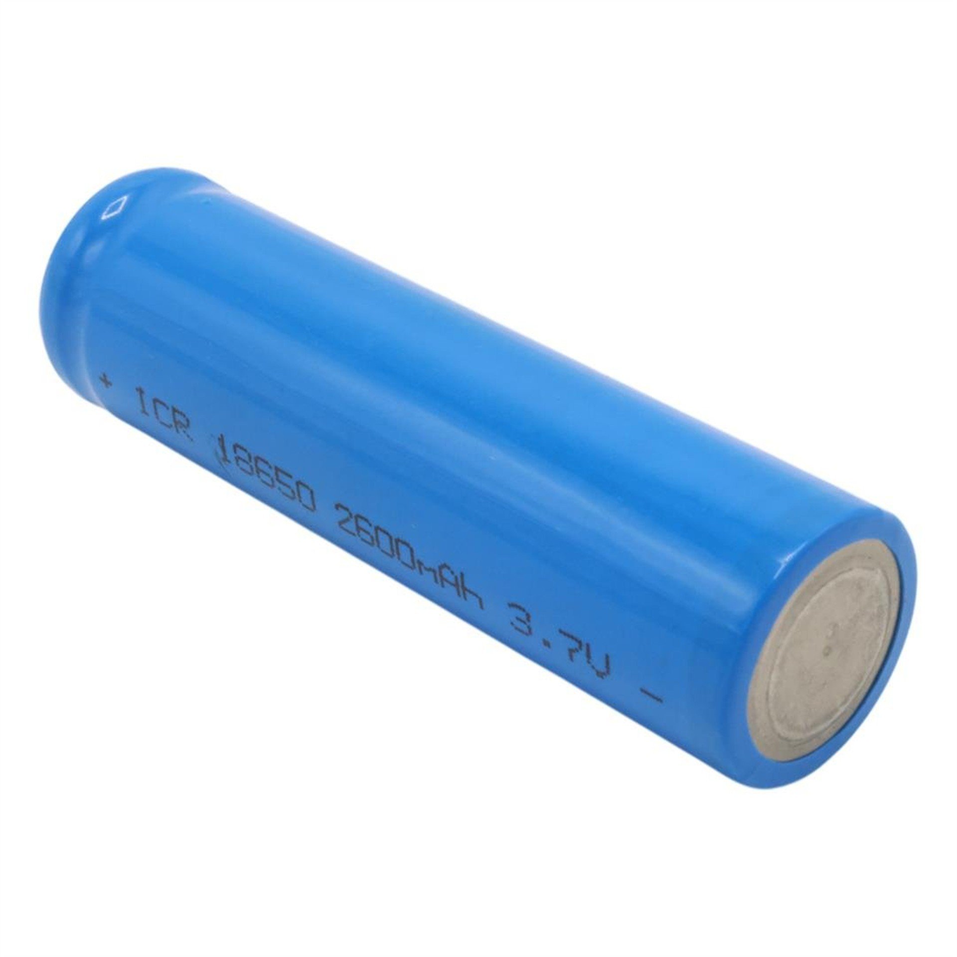 Powermaster PowerMaster PM-17646 3.7 Volt 2600mAh LI-ION 18650 Başlıklı Şarj Edilebilir Lityum Pil - Şarjlı Piller
