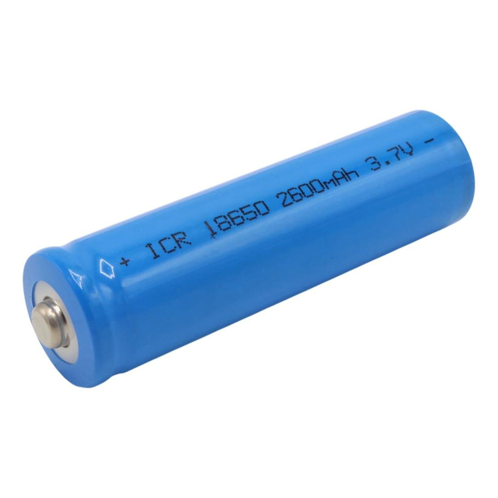 Powermaster PowerMaster PM-17646 3.7 Volt 2600mAh LI-ION 18650 Başlıklı Şarj Edilebilir Lityum Pil - Şarjlı Piller