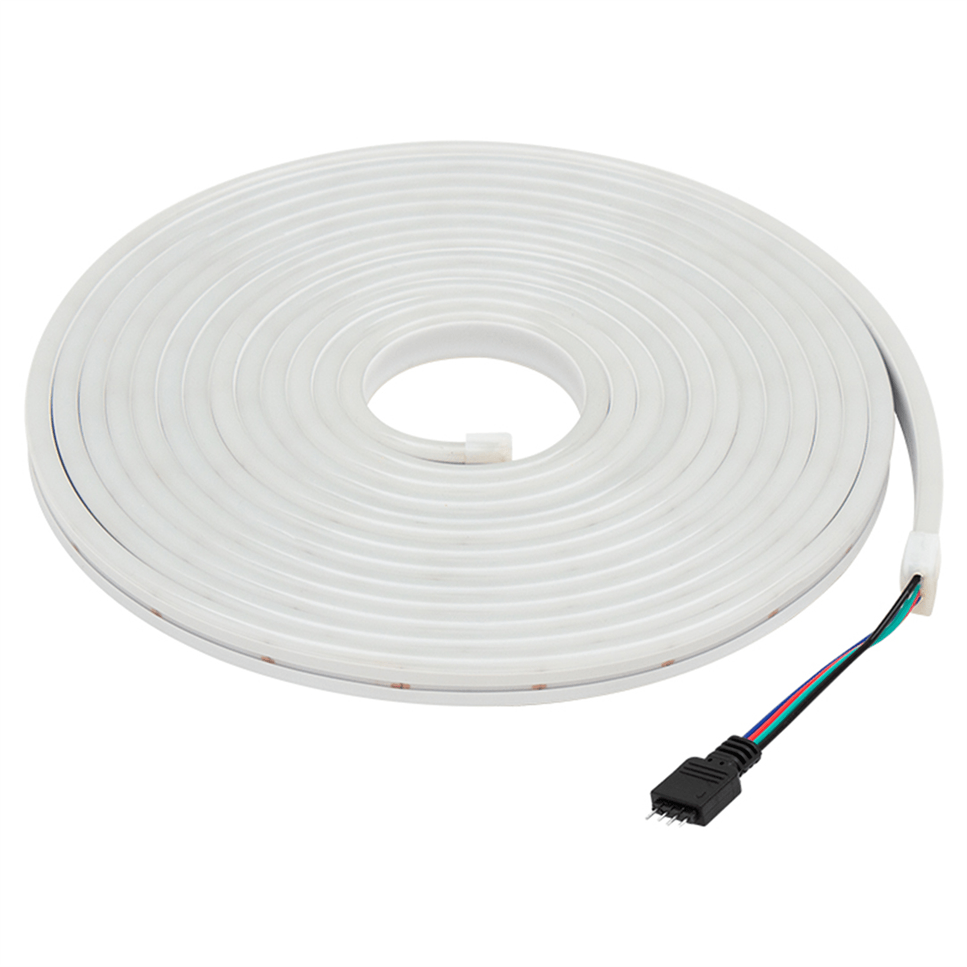 Powermaster Powermaster PM-17903 Silikon Kaplamalı 12 Volt 5 Metre RGB Neon Led Şerit Aydınlatma - Şerit Ledler