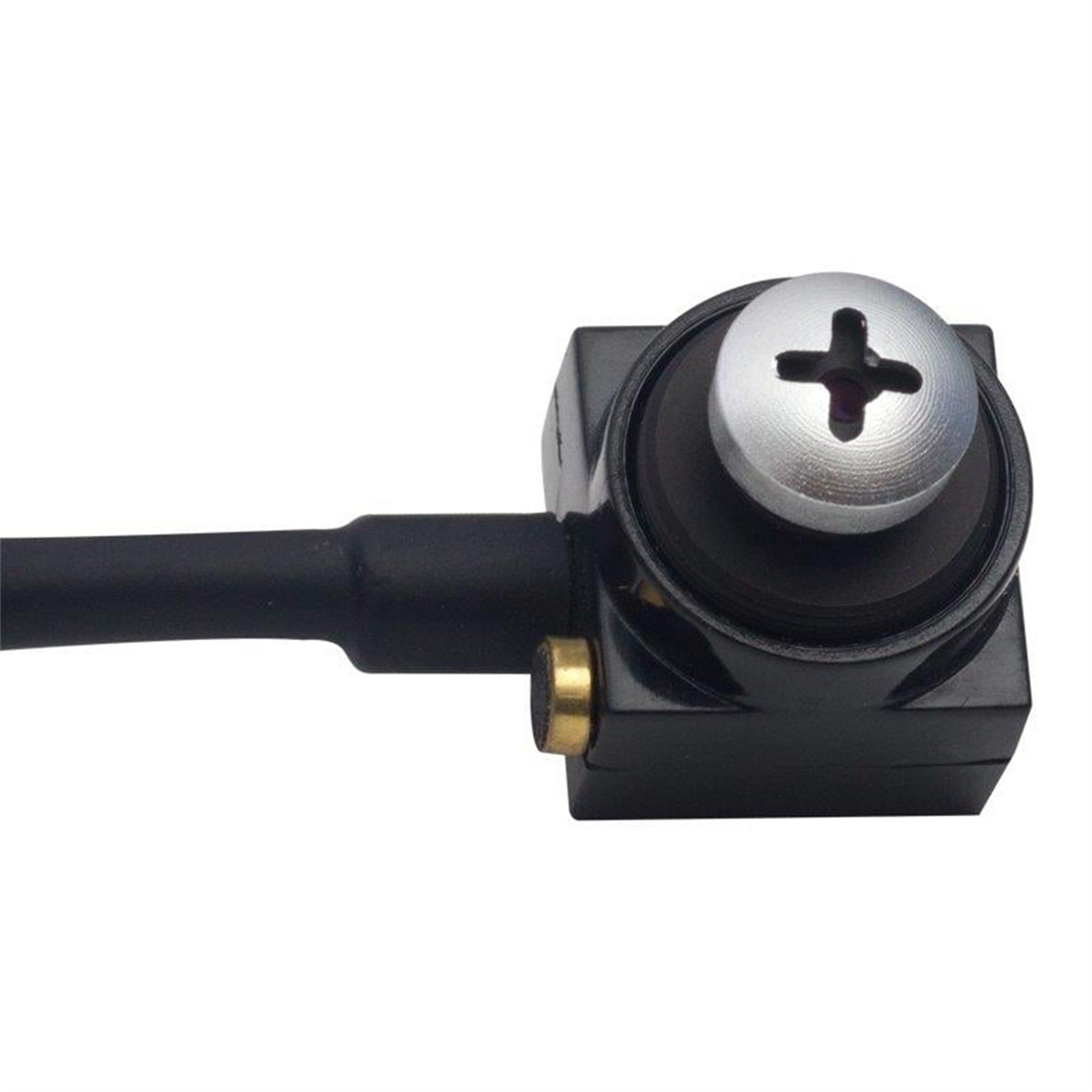 Powermaster Powermaster PM-19312 3.6Mm 800 Tvl 1/4 Sensör Mikrofonlu Vida Tip Mini Kamera - Güvenlik Kamerası