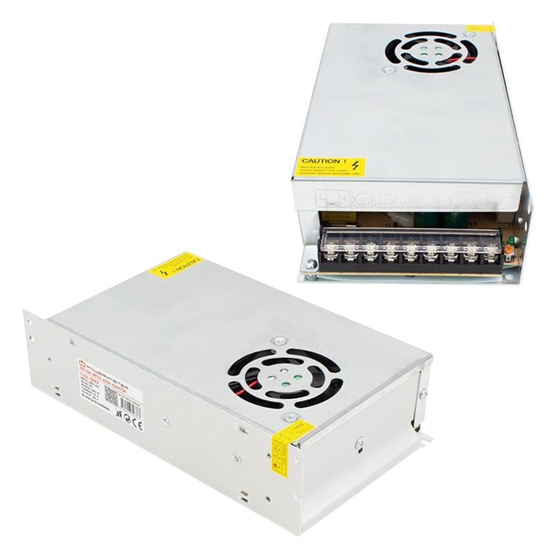 Powermaster Powermaster PM-19313 24 Volt - 15 Amper - 360 Watt Fanlı Metal Kasa Adaptör - Adaptörler