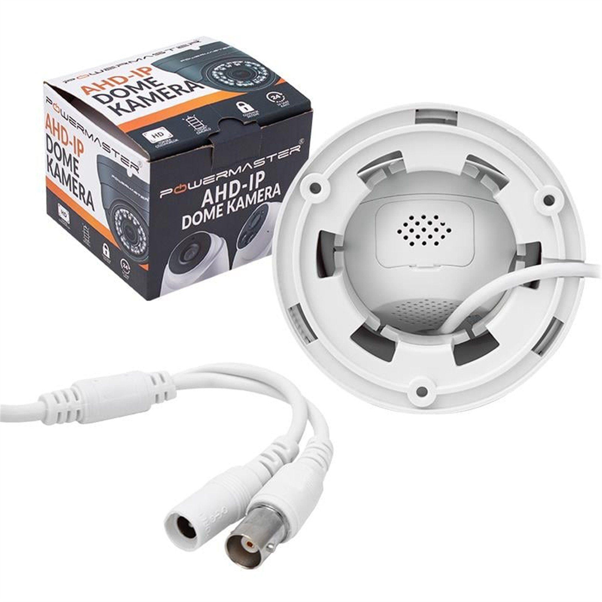 Powermaster Powermaster PM-19413 5 Mp 2 Atom Led 4in1 Plastik Kasa Ahd Dome Kamera - AHD Kameralar