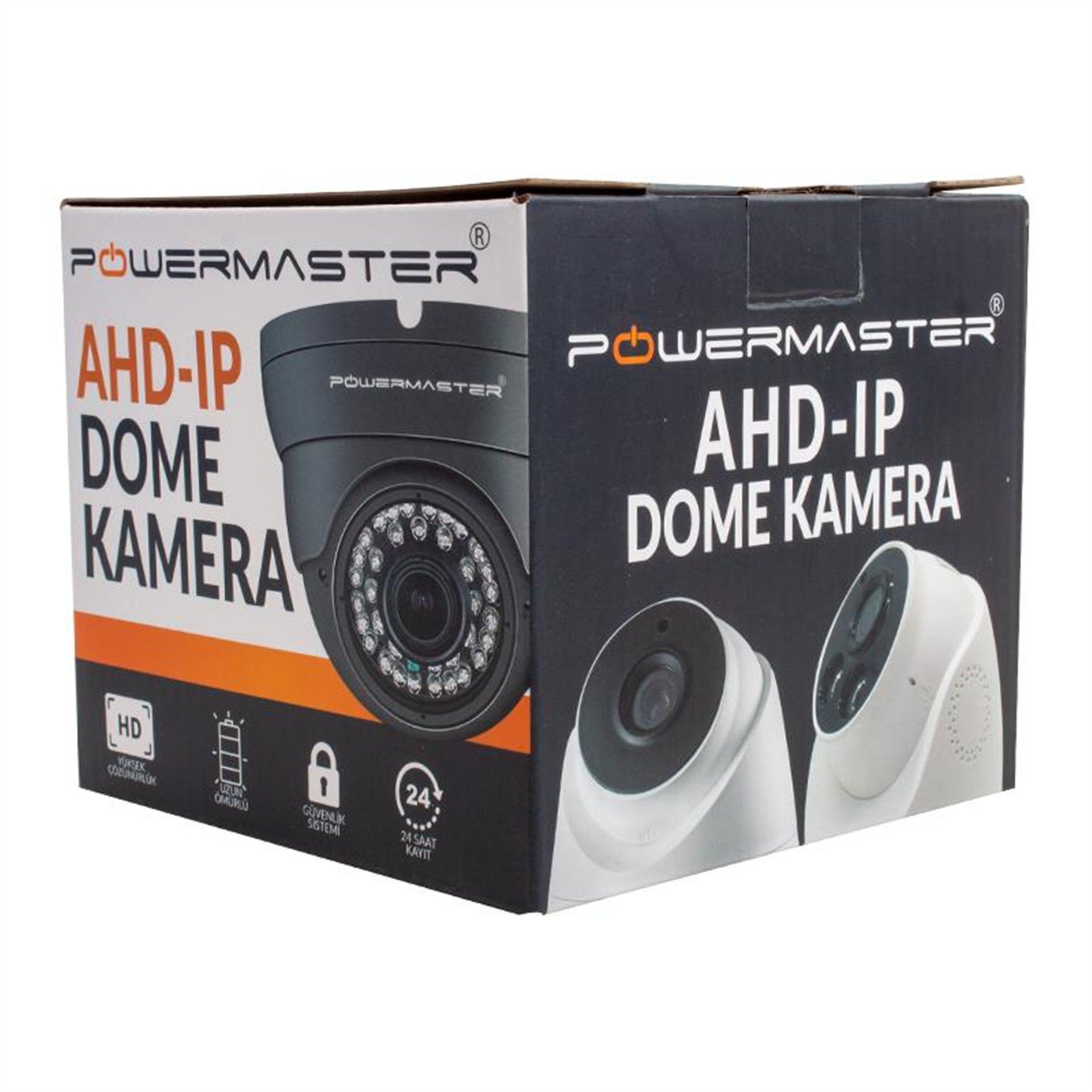 Powermaster Powermaster PM-19416 2 MP 2 Atom Led IPC Metal Kasa Poe’li IP Dome Kamera - IP Kameralar