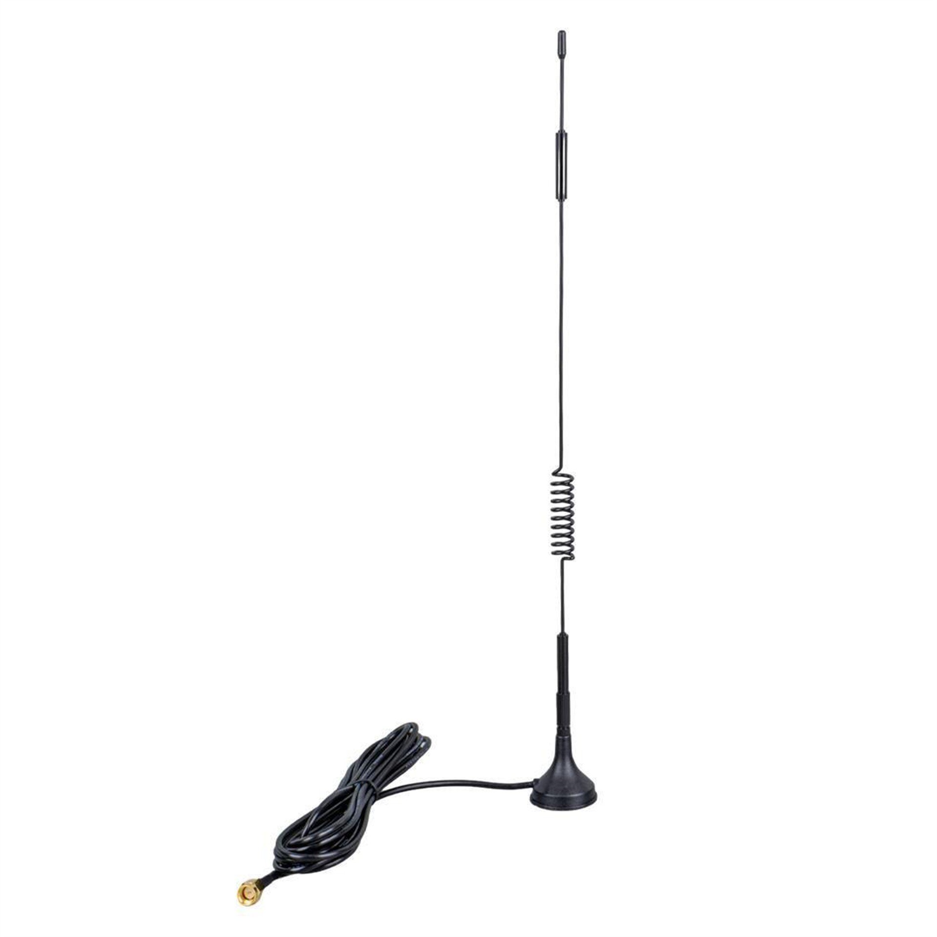 Powermaster PowerMaster PM-19638 4G/LTE 5dBi Yaylı Modem Router Wifi Adaptör Anteni (3 Metre Kablo - 30 Cm Uzunluk) - Oto Antenler