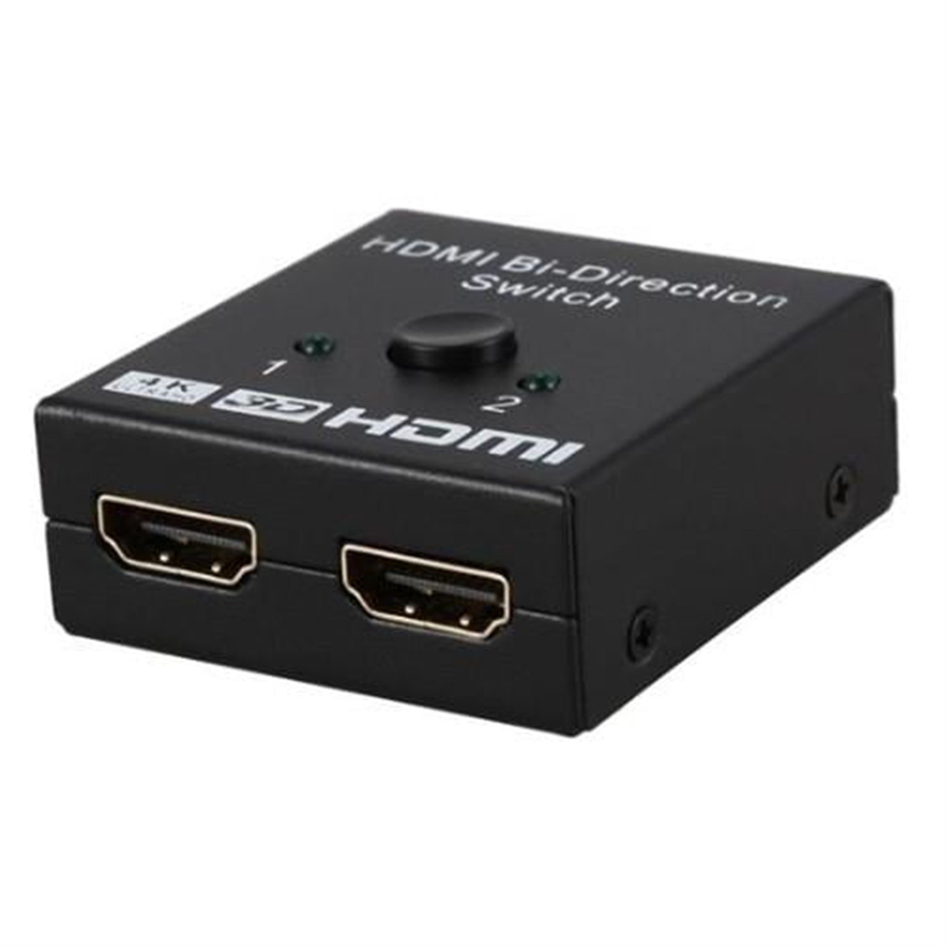 Powermaster Powermaster PM-19903 Çift Yönlü 2 Port HDMI Splitter Çoklayıcı Birleştirici Switch - Hdmi Dağıtıcı
