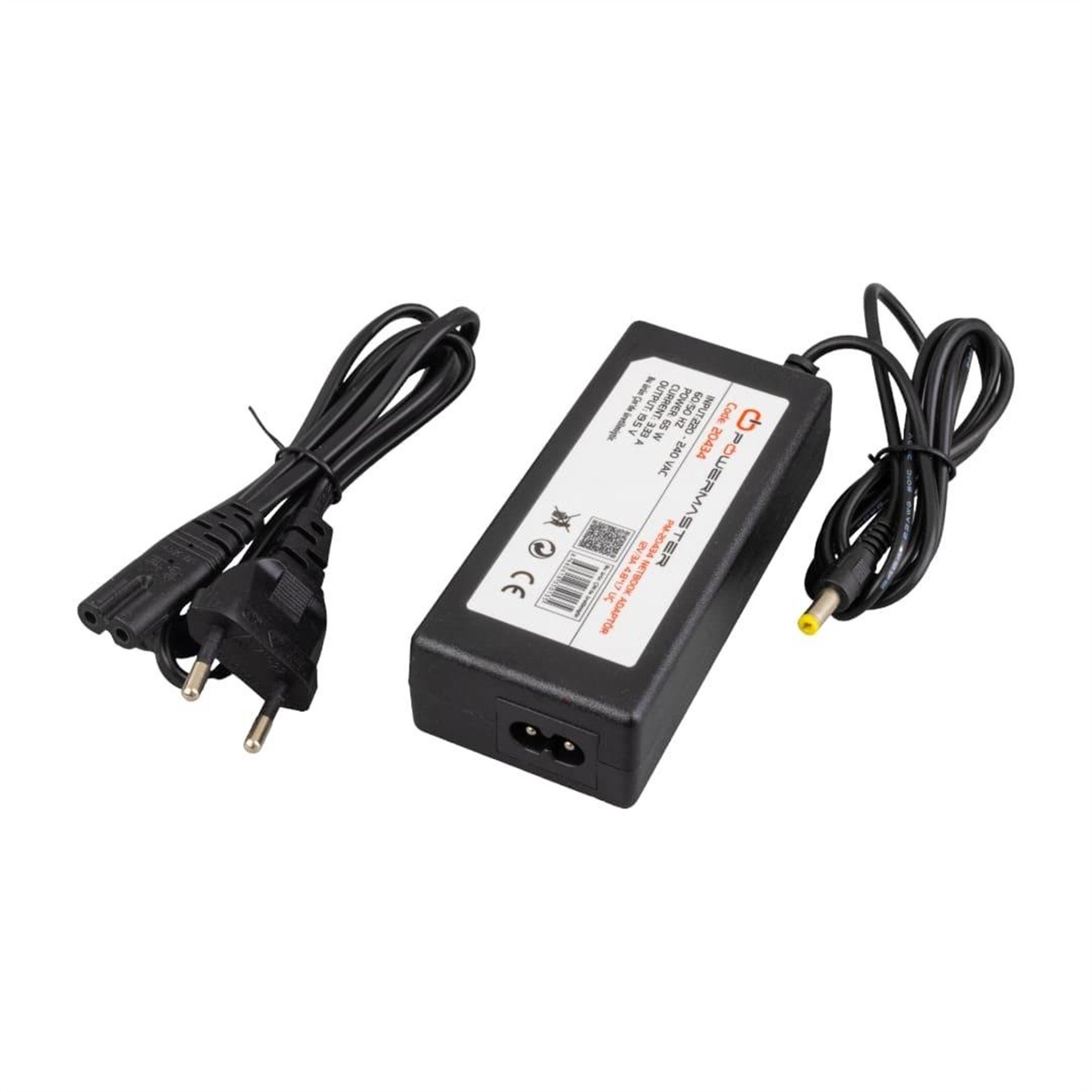 Powermaster Powermaster PM-20434 12 Volt - 3 Amper 4.8*1.7 Mm Uçlu Adaptör (Asus Notebook) - Laptop Adaptörleri