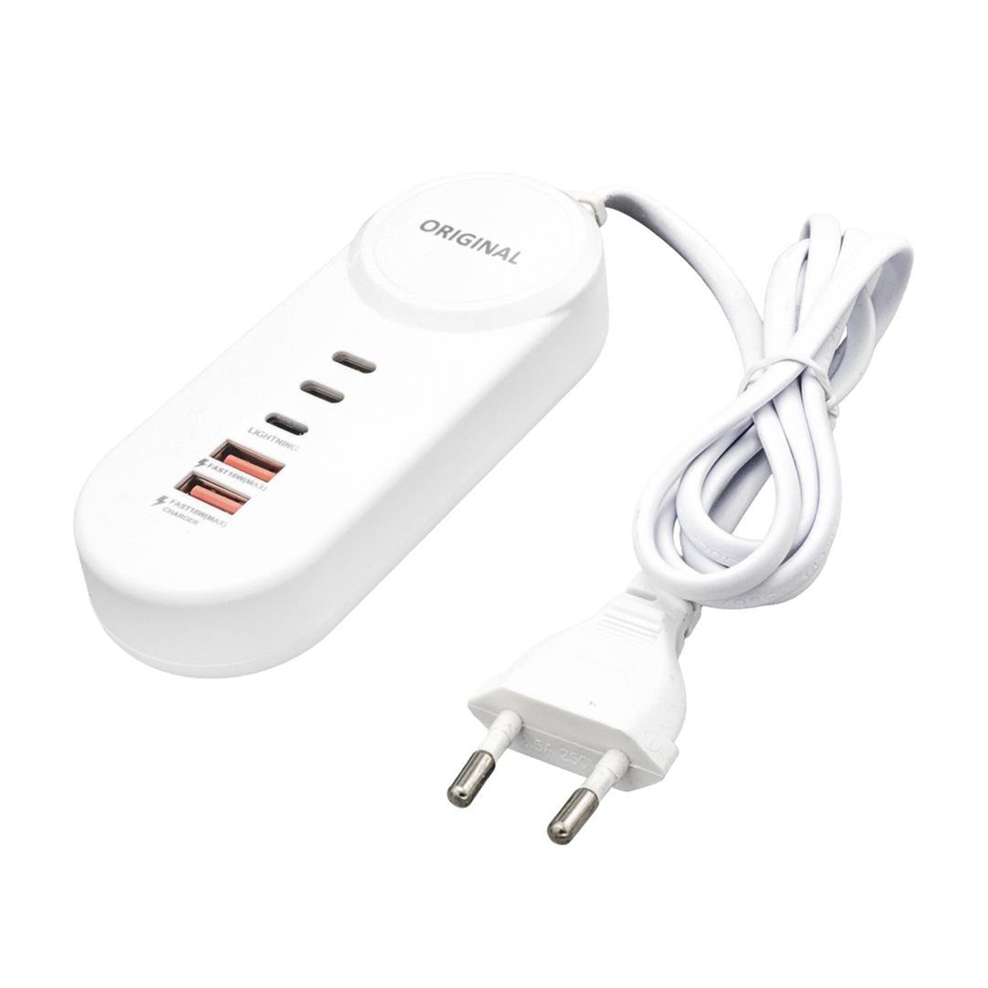 Powermaster PowerMaster PM-20659 15 Watt 2 Type-C + 2 USB-A Şarj + PD Lightning Adaptör - Şarj Cihazları