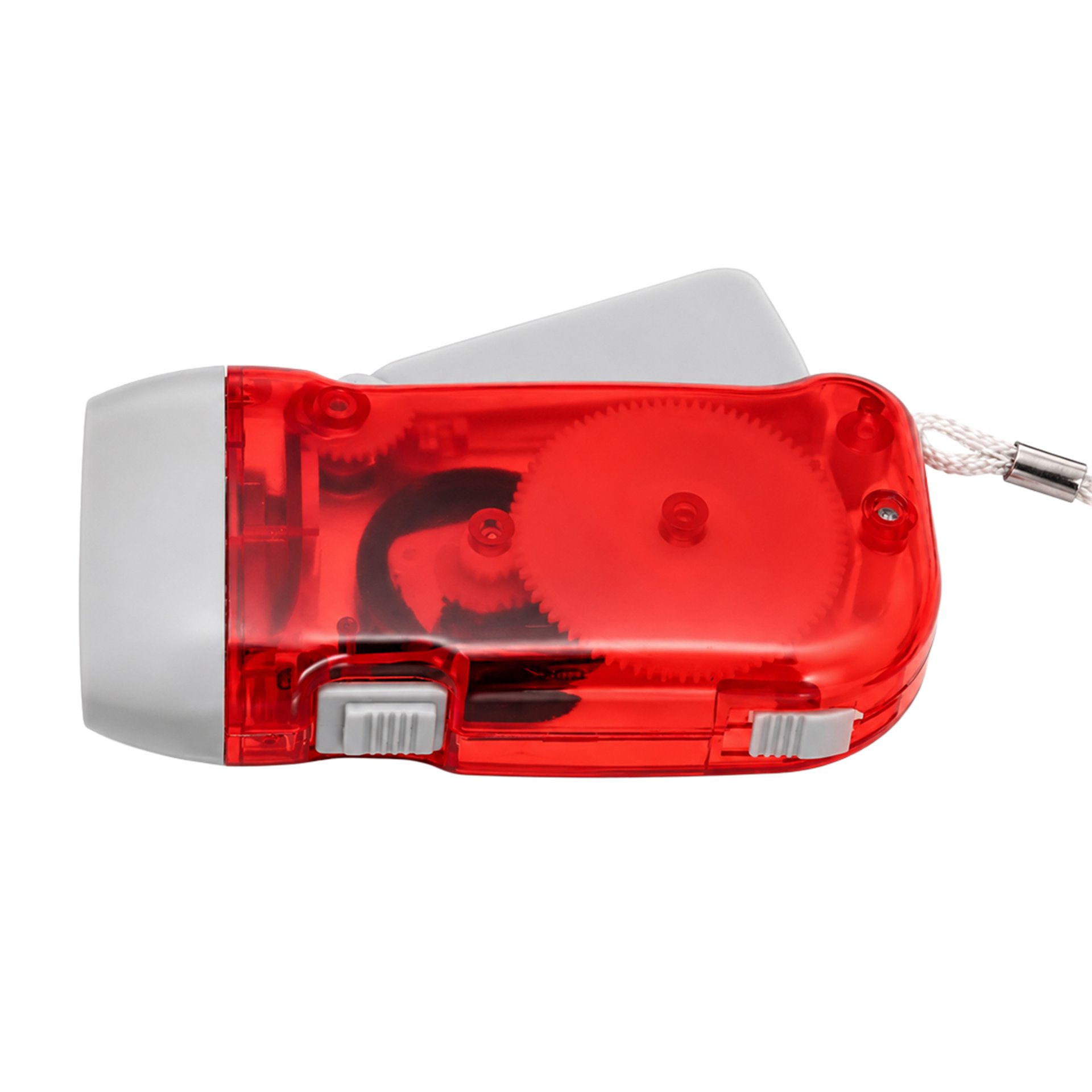 Powermaster Powermaster PM-21819 3 Mantar LED'li Kinetik Enerjili Dinamolu İp Askılı El Feneri - Fener ve Işıldaklar