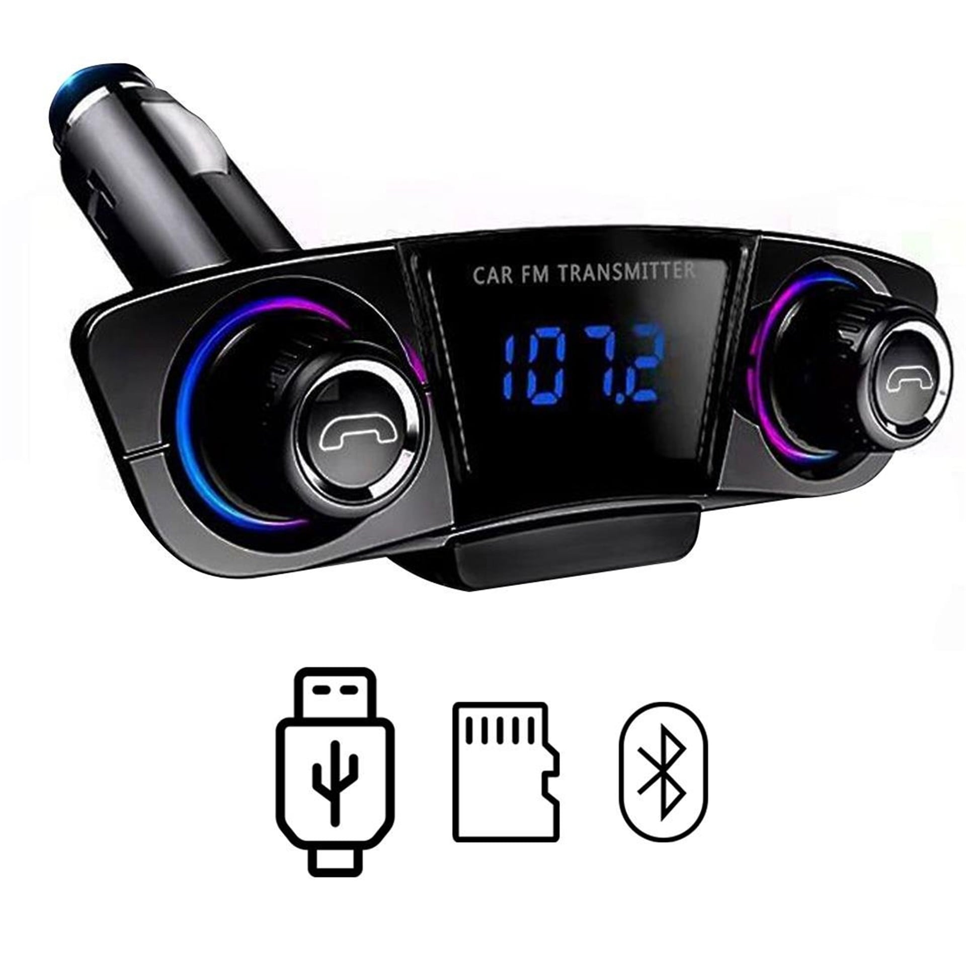 Powermaster PowerMaster PM-22010 Bluetooth - SD Hafıza Kartı - Aux - Flash Bellek FM Transmitter - FM Transmitter