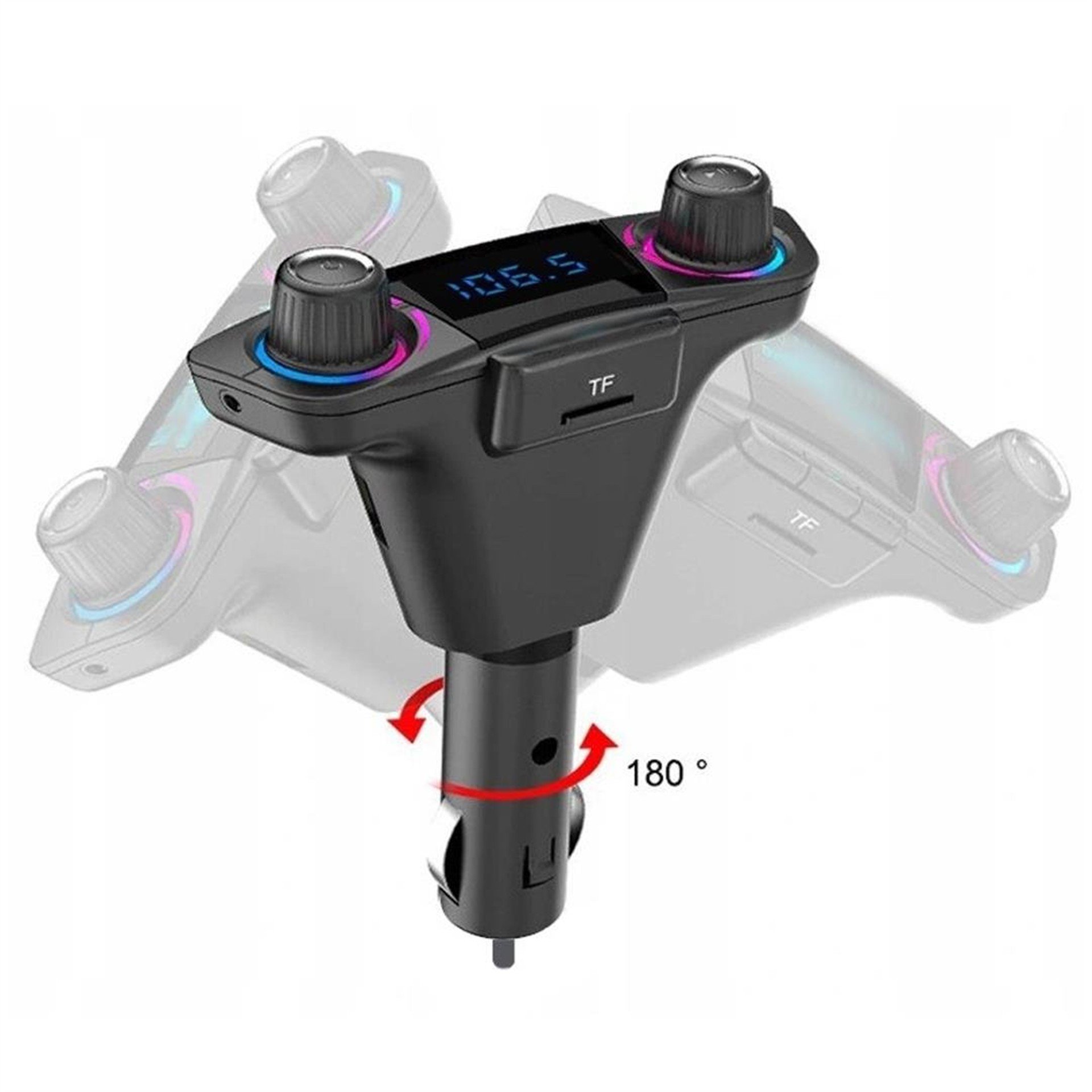 Powermaster PowerMaster PM-22010 Bluetooth - SD Hafıza Kartı - Aux - Flash Bellek FM Transmitter - FM Transmitter