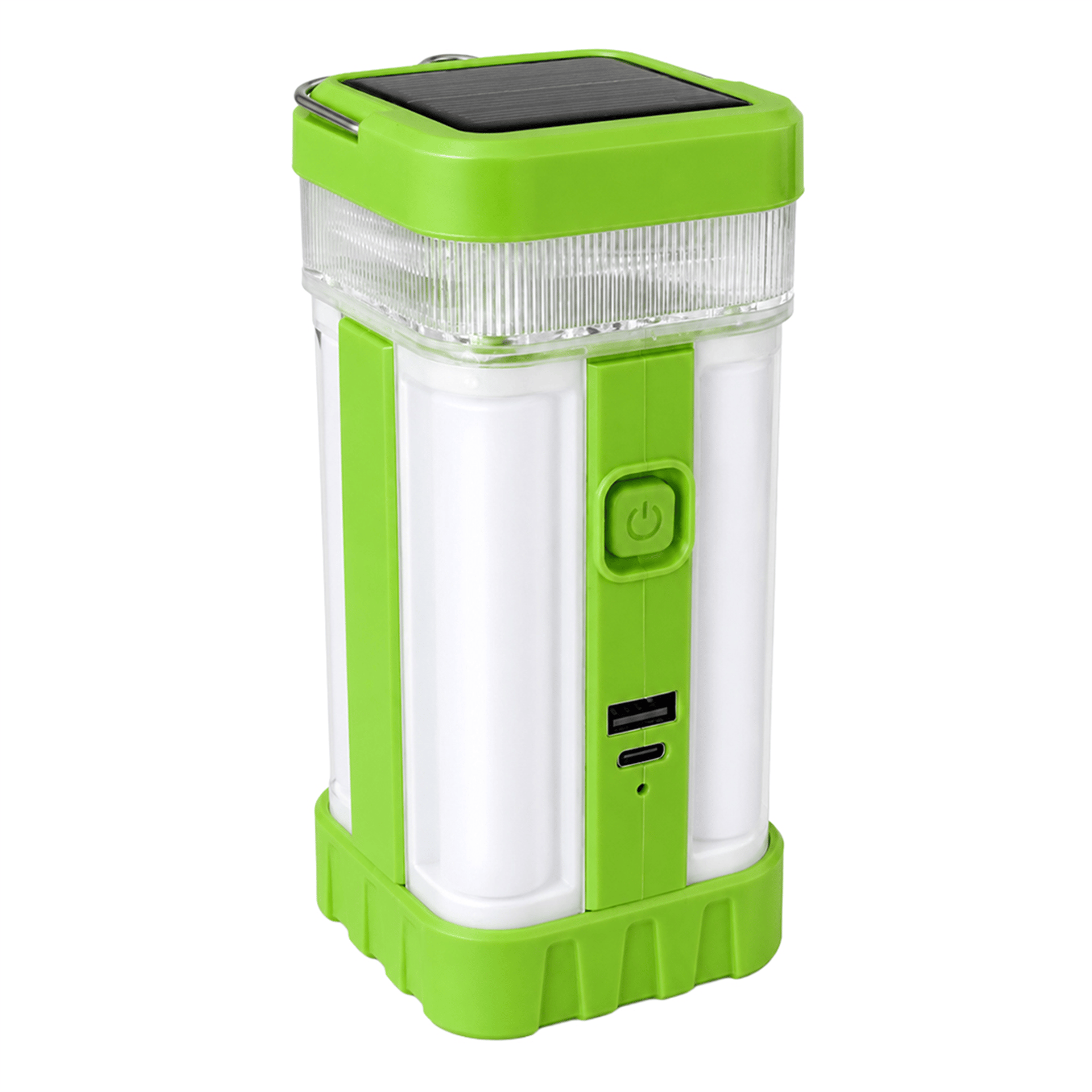 Powermaster Powermaster PM-22402 Solar Panelli Şarjlı Kamp Feneri Masa Aydınlatma Ve Işıldak Powerbank - Fener ve Işıldaklar