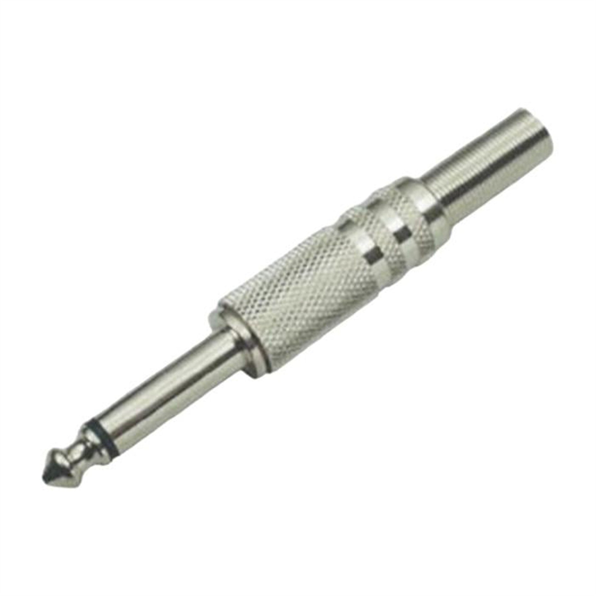 Powermaster Powermaster PM-22709 6.3 Mm Mono Metal Gitar Jack - Fiş - Jack - Şase - Buton - Konnektör