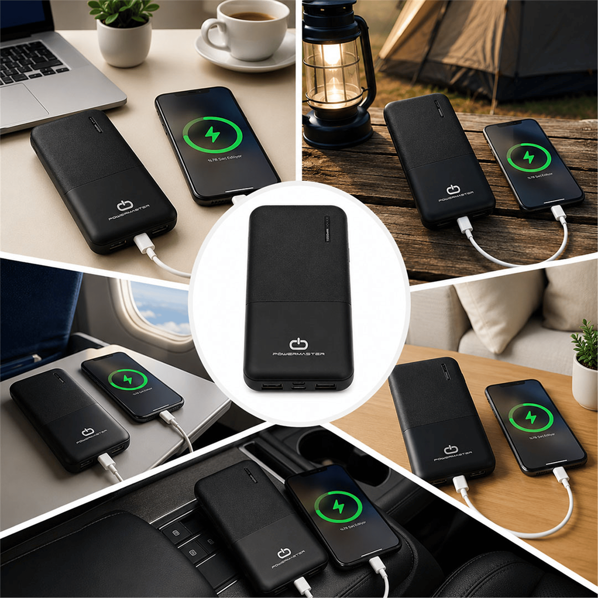 Powermaster Powermaster PM-23847 10000 Mah Powerbank - Powerbank