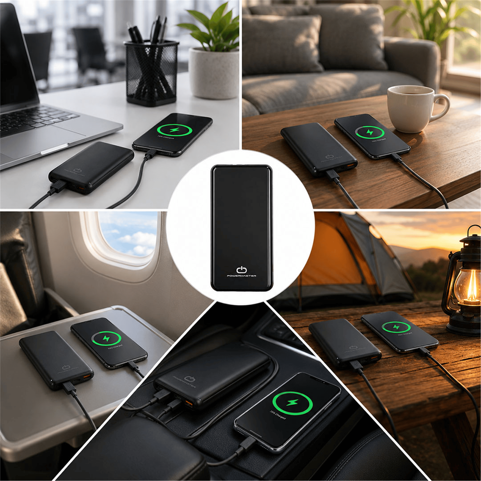 Powermaster Powermaster PM-23848 10000 Mah Powerbank - Powerbank