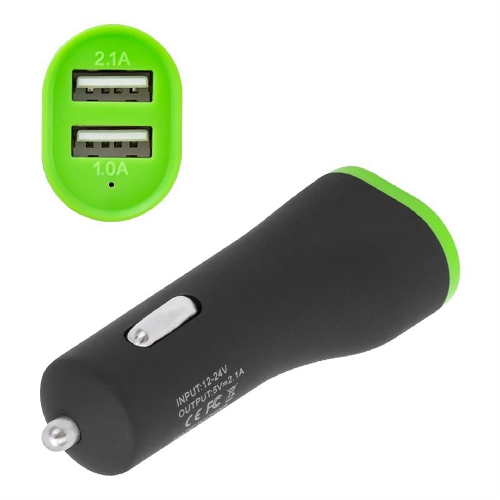 Powermaster Powermaster PM-2405 Çift USB'li 2.1A Araç Çakmaklık Şarj Aleti - Şarj Cihazları
