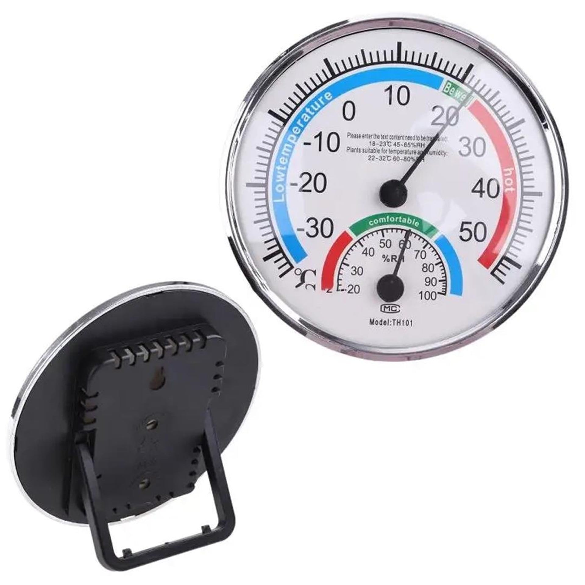 Powermaster PowerMaster PM-24666 Analog Sıcaklık Nem Ölçer Termometre - Termometreler