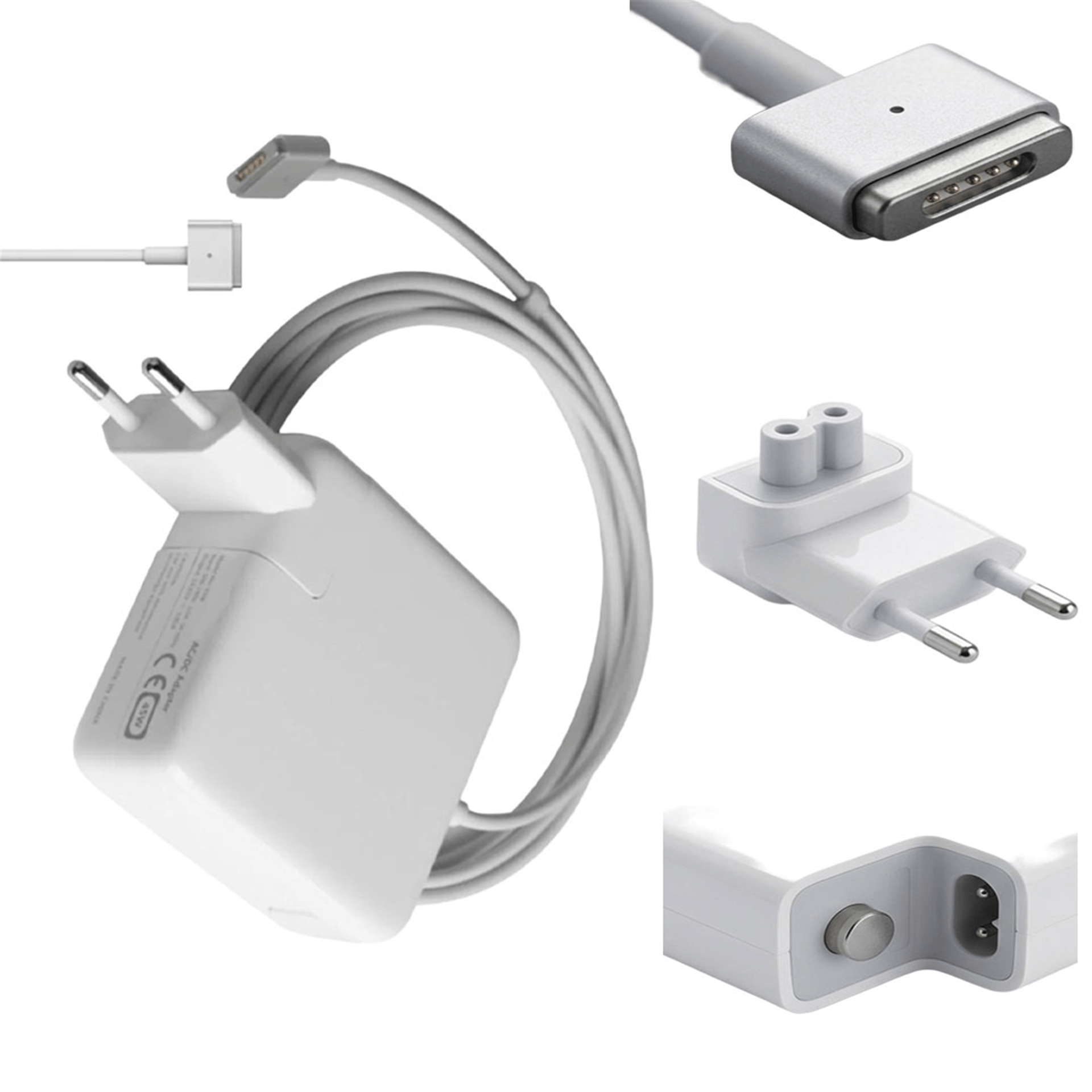 Powermaster Powermaster PM-24793 14.85 Volt - 3.05 Amper Mags 2.0 Adaptör (Apple Notebook) - Laptop Adaptörleri