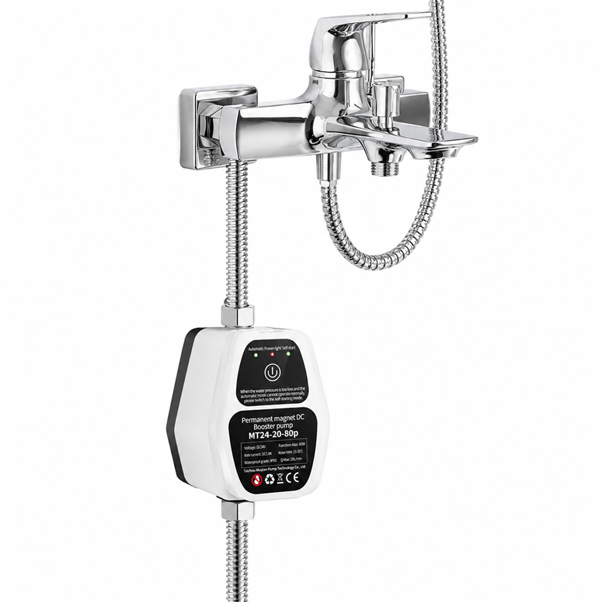 Reyonex POWERMASTER PM-24872 24V OTAMATİK SU BASINCI YÜKSELTİCİ POMPA - Ev ve Yaşam
