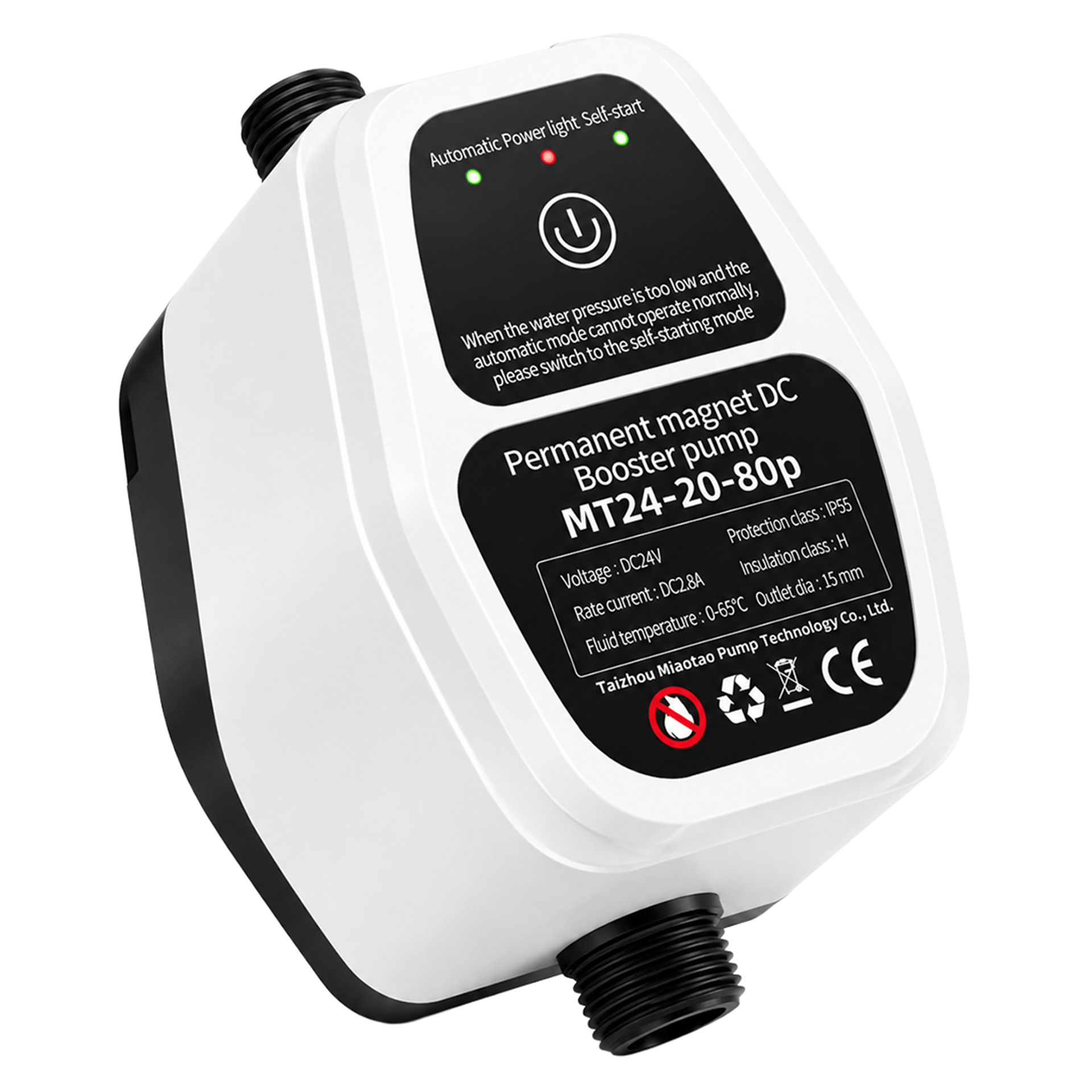 Powermaster Powermaster PM-24872 Akıllı Otomatik Su Basınç Artırıcı DC Pompa - Ev ve Yaşam